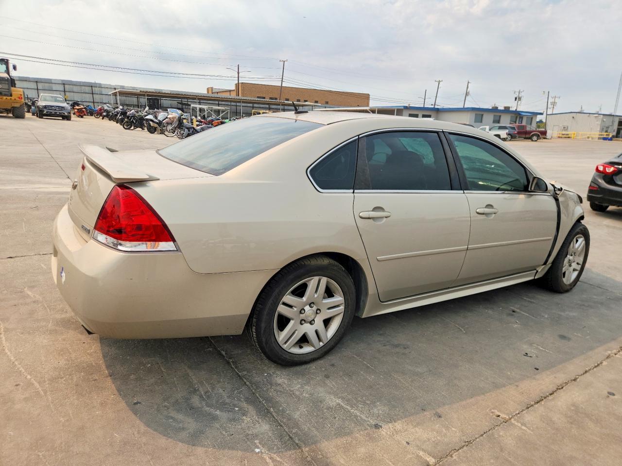 2012 Chevrolet Impala Lt Желто-коричневый vin: 2G1WB5E33C1264786