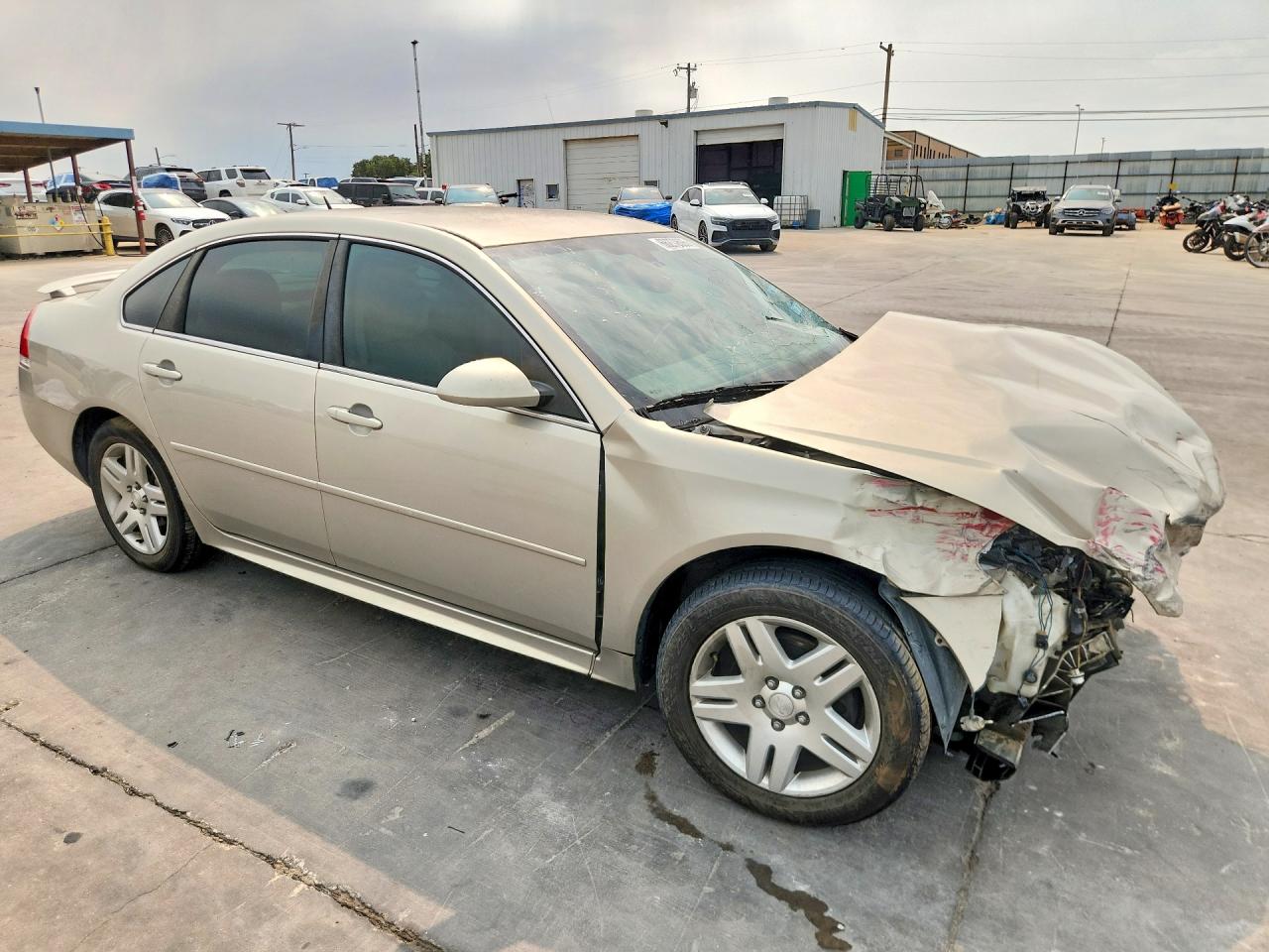 2012 Chevrolet Impala Lt Желто-коричневый vin: 2G1WB5E33C1264786
