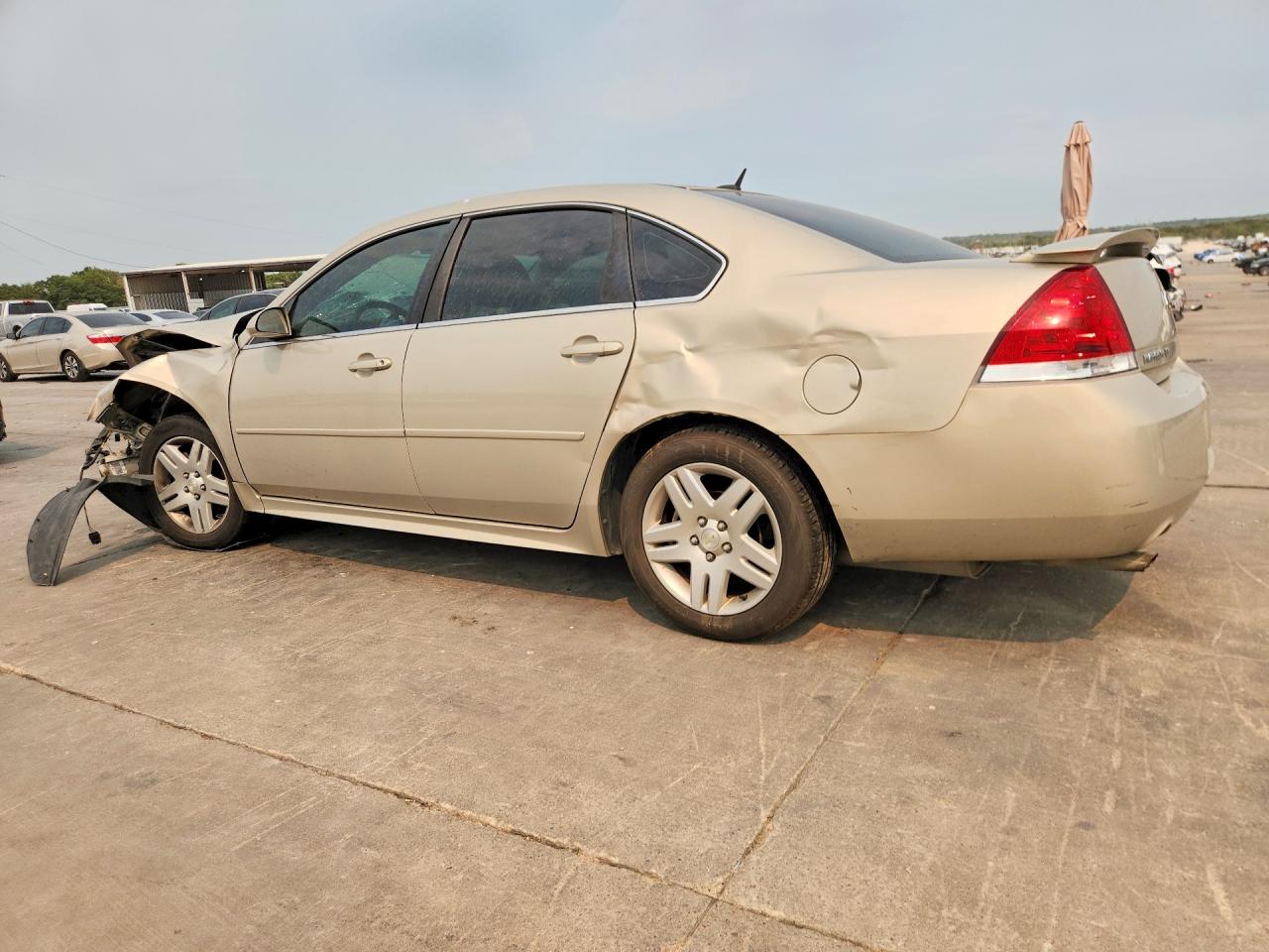 2012 Chevrolet Impala Lt Желто-коричневый vin: 2G1WB5E33C1264786