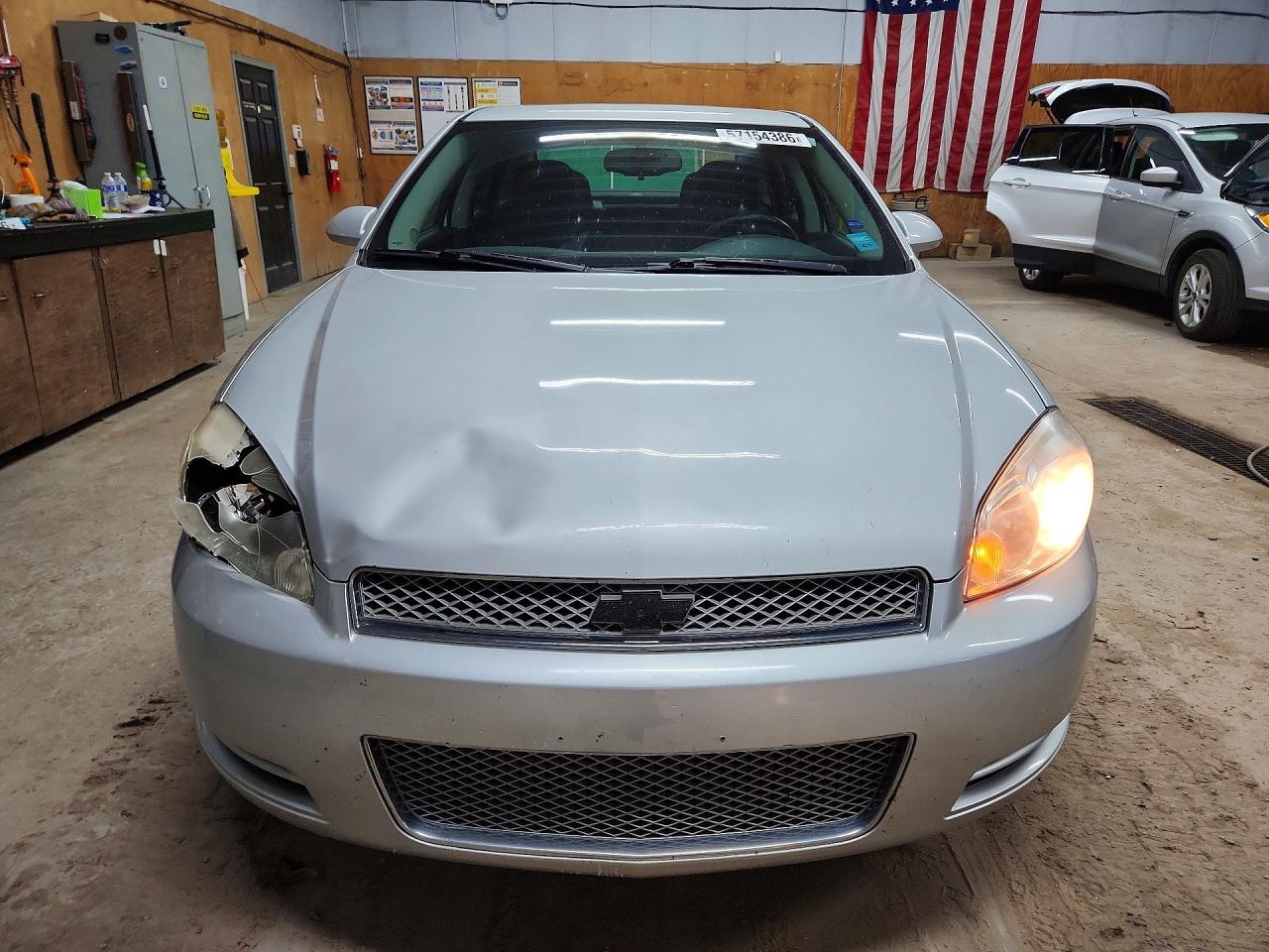 2014 Chevrolet Impala Limited Lt Silver vin: 2G1WB5E33E1129505