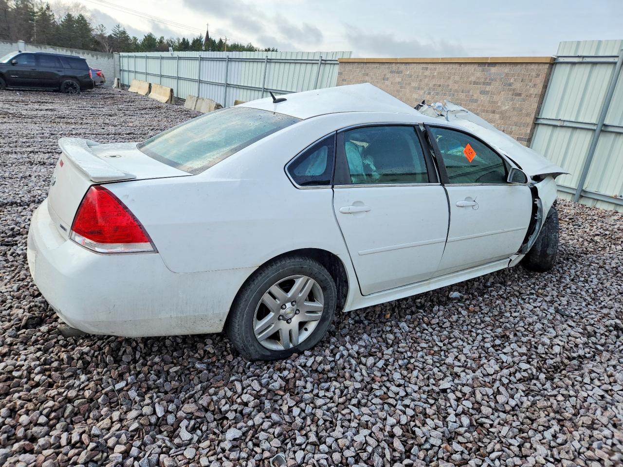 2014 Chevrolet Impala Limited Lt White vin: 2G1WB5E33E1146367