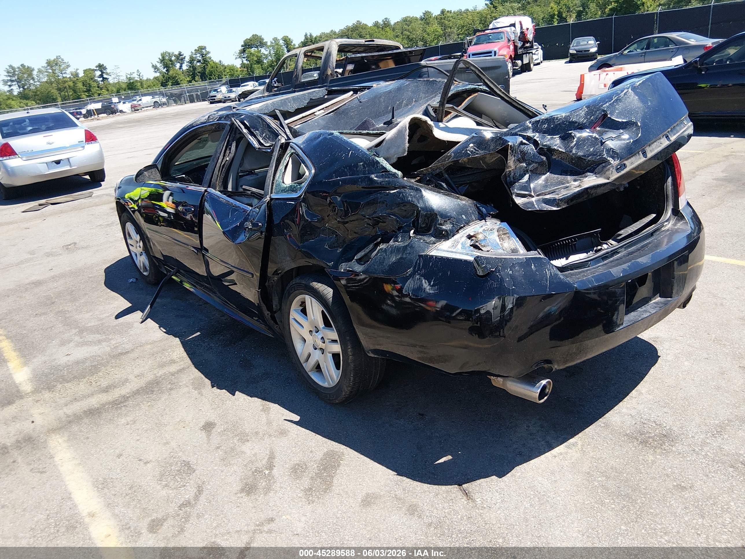 2015 Chevrolet Impala Limited Lt Black vin: 2G1WB5E33F1117372