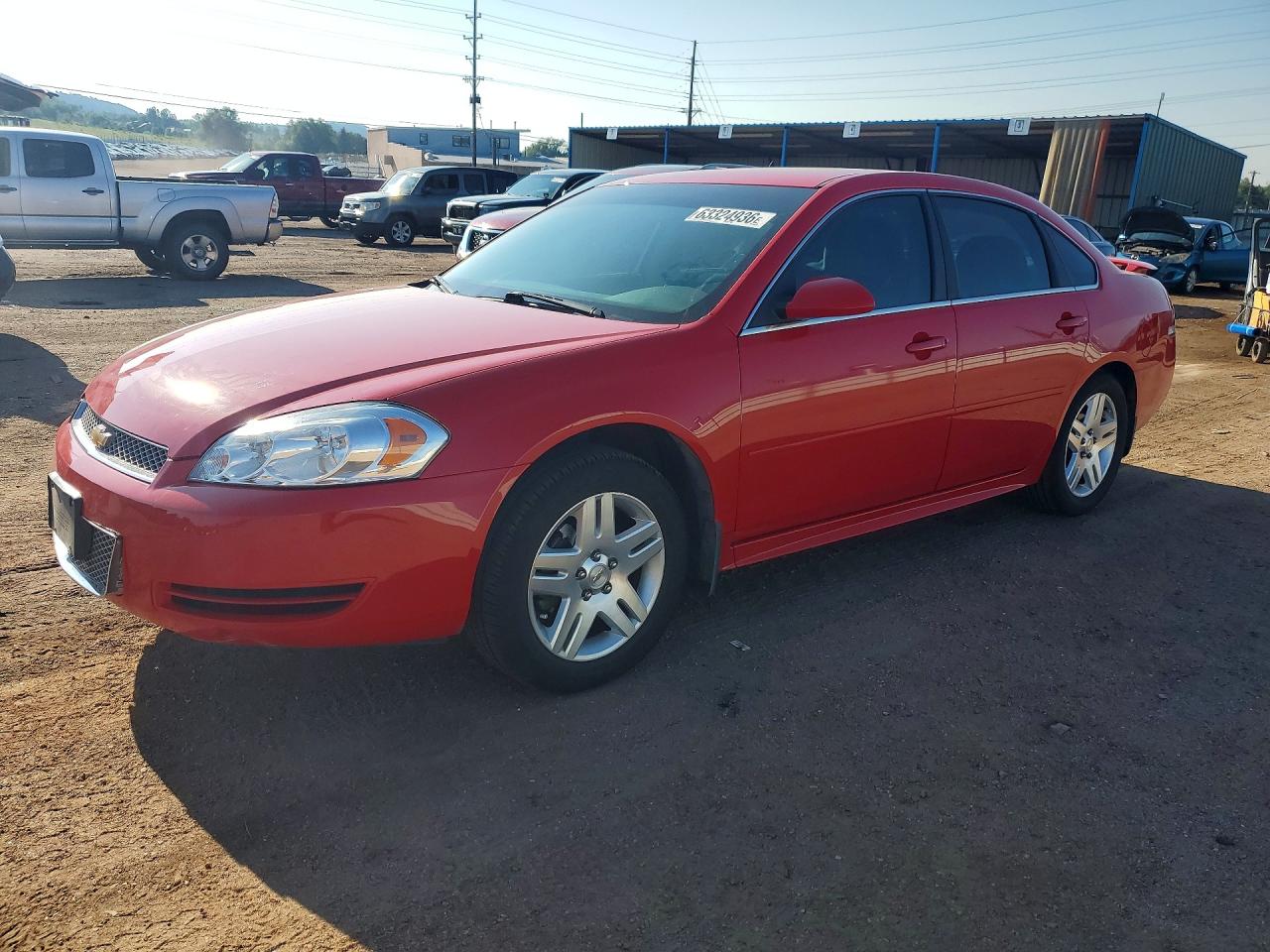 2012 Chevrolet Impala Lt Red vin: 2G1WB5E34C1119403