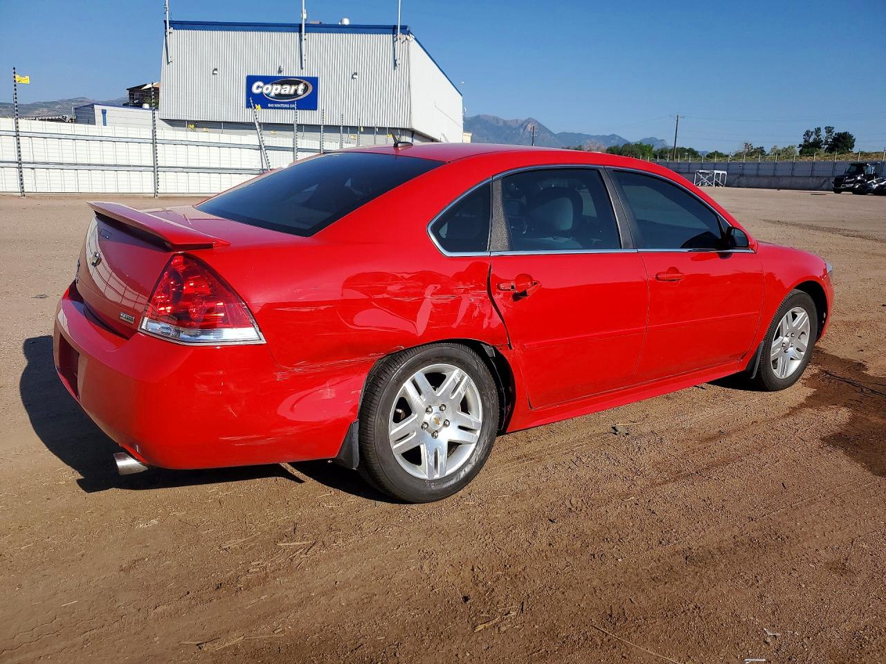 2012 Chevrolet Impala Lt Red vin: 2G1WB5E34C1119403