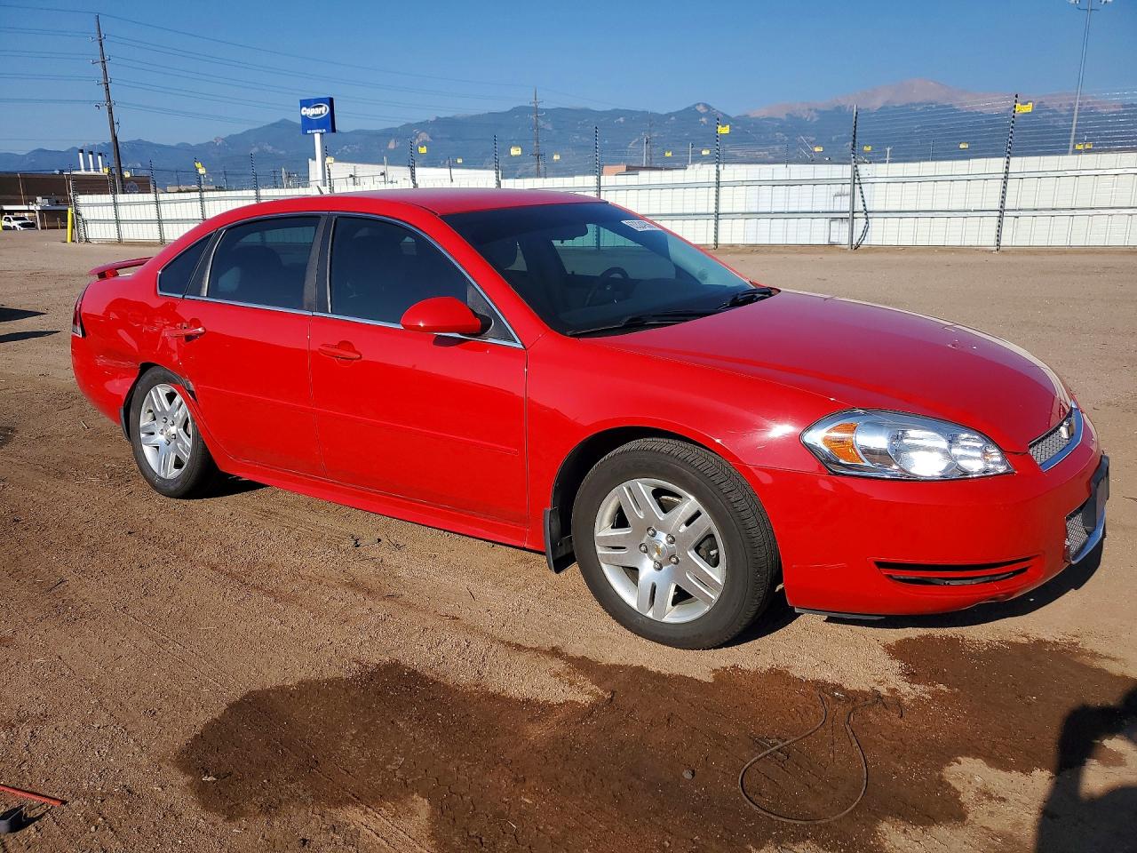 2012 Chevrolet Impala Lt Red vin: 2G1WB5E34C1119403