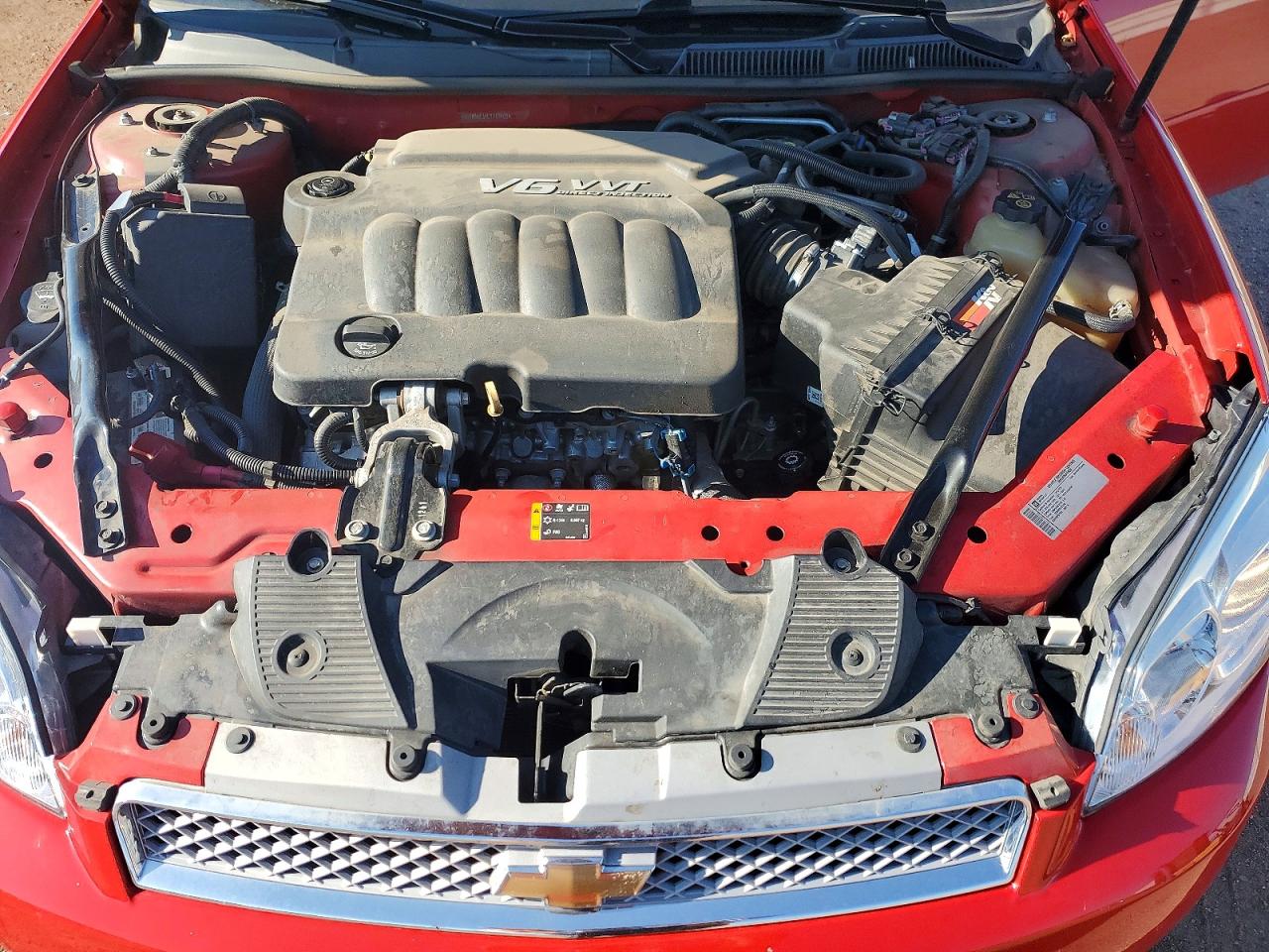 2012 Chevrolet Impala Lt Red vin: 2G1WB5E34C1119403