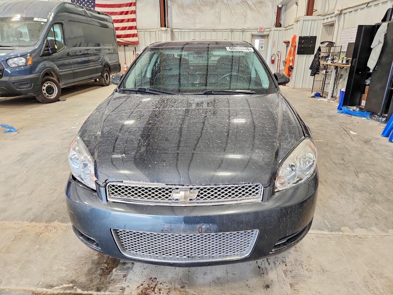 2013 Chevrolet Impala Lt Gray vin: 2G1WB5E34D1168358