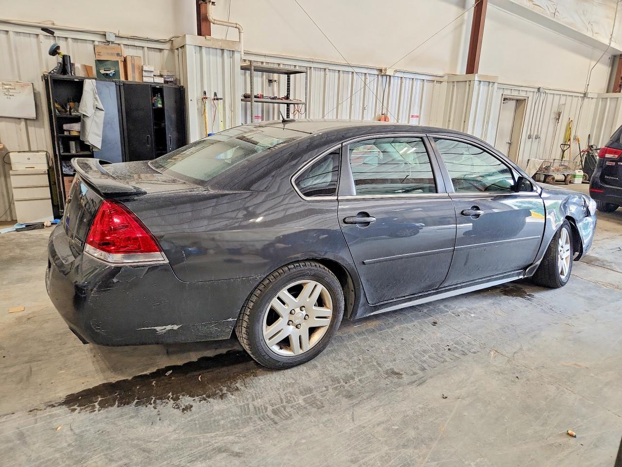 2013 Chevrolet Impala Lt Gray vin: 2G1WB5E34D1168358