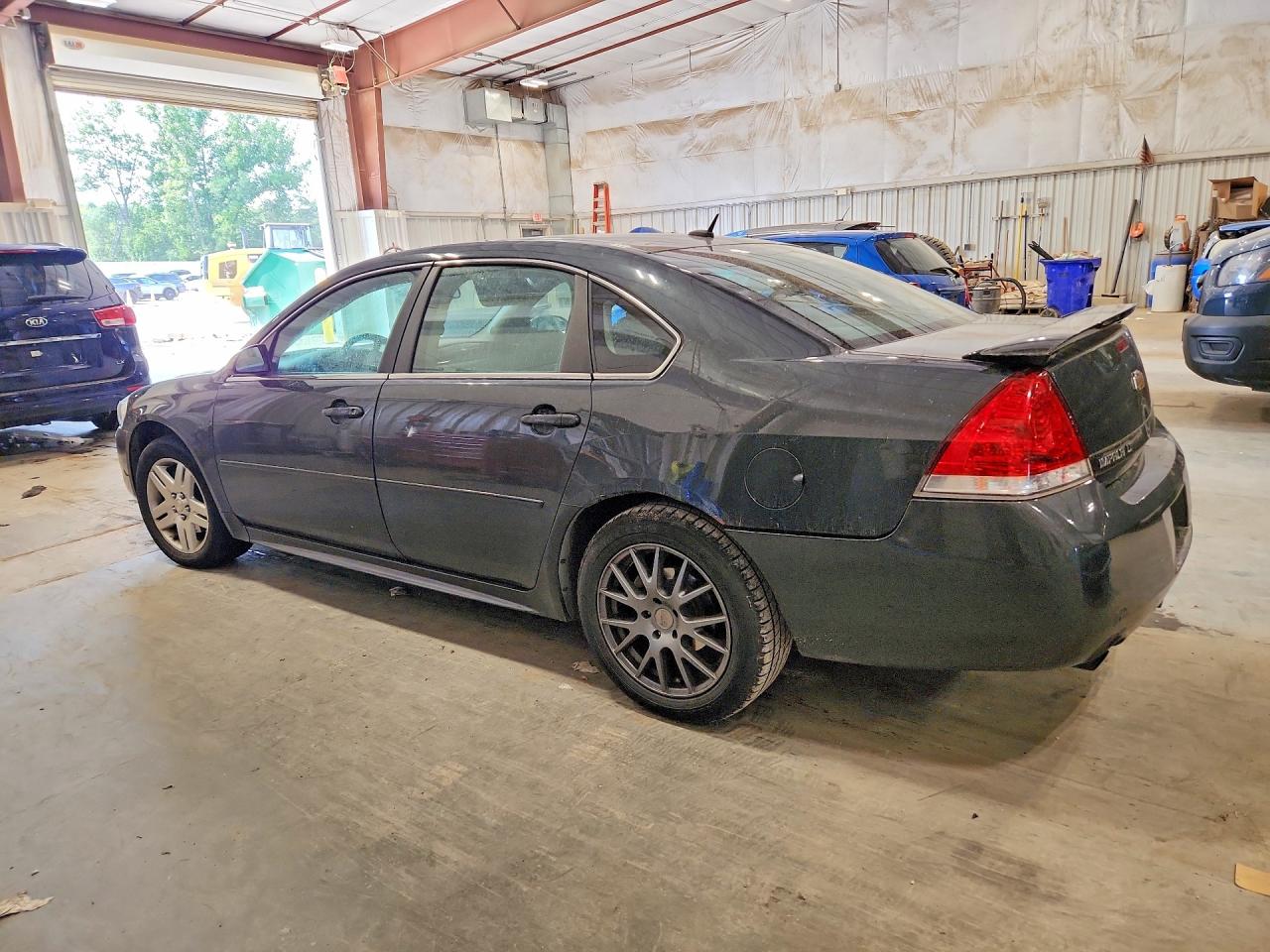 2013 Chevrolet Impala Lt Gray vin: 2G1WB5E34D1168358