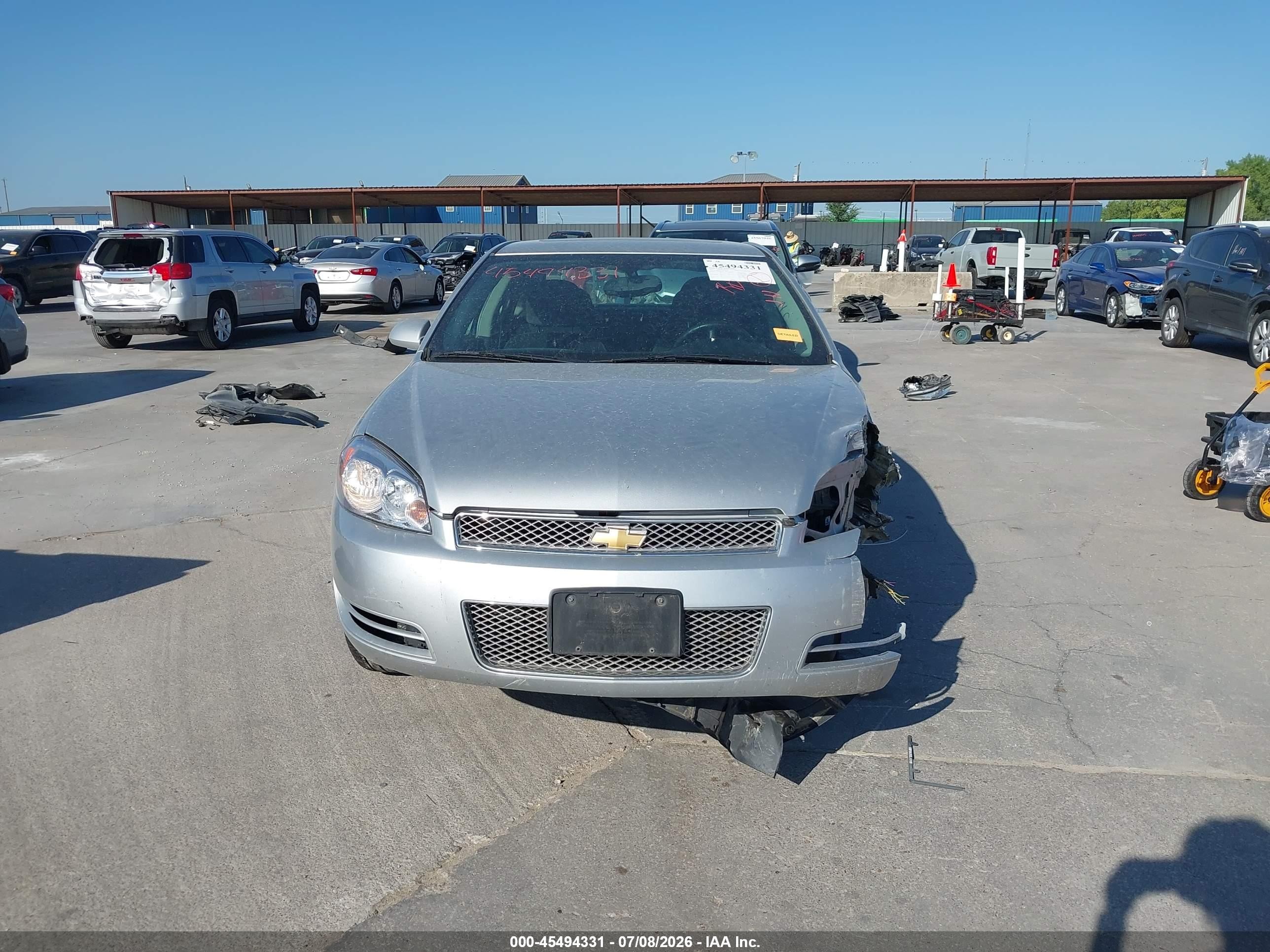 2014 Chevrolet Impala Limited Lt Серебряный vin: 2G1WB5E34E1119940