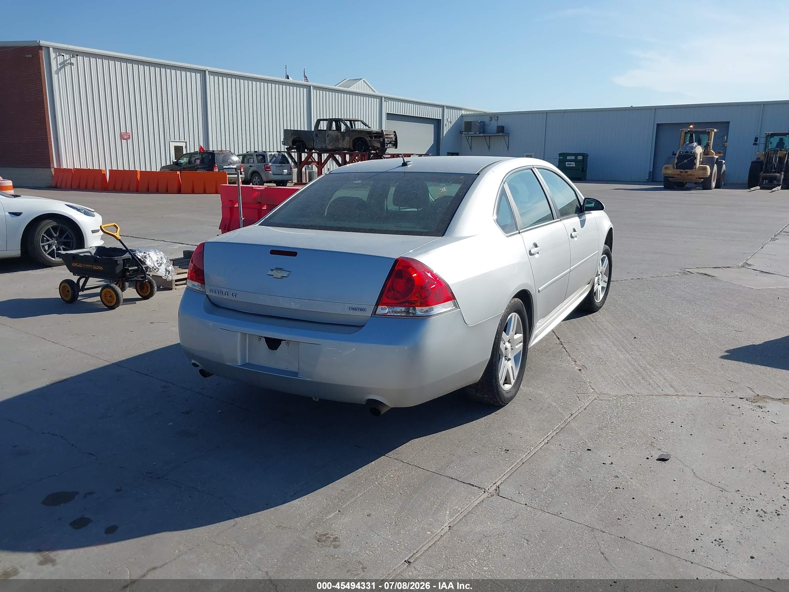 2014 Chevrolet Impala Limited Lt Серебряный vin: 2G1WB5E34E1119940