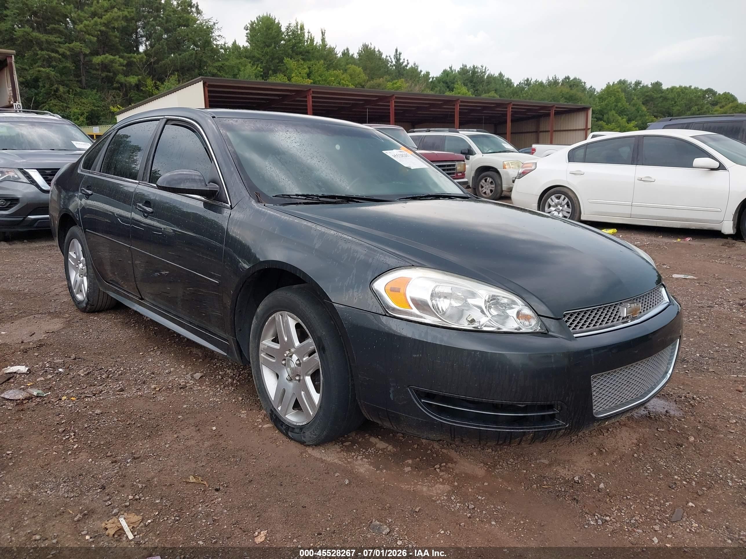2014 Chevrolet Impala Limited Lt Blue vin: 2G1WB5E34E1152212