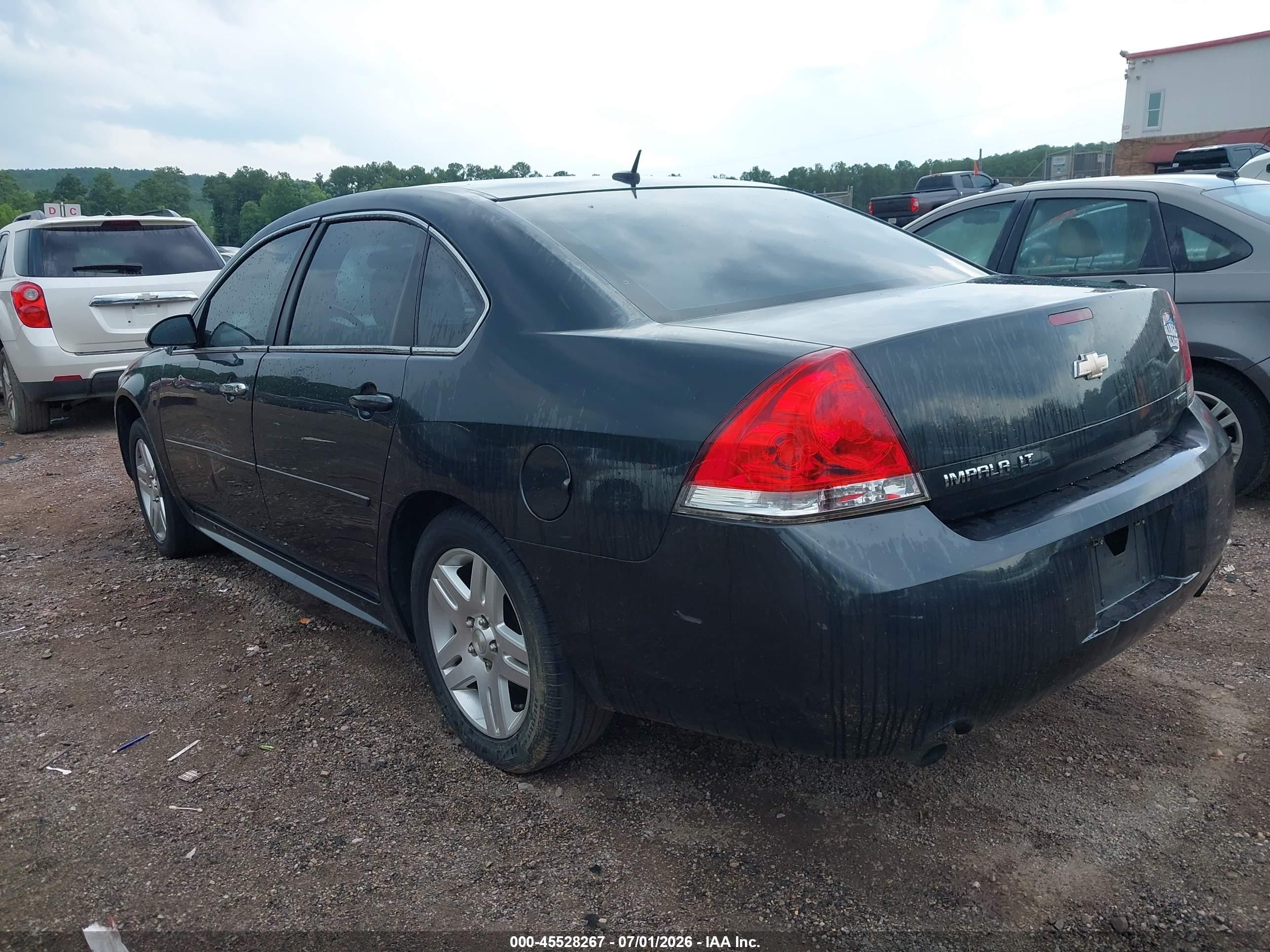 2014 Chevrolet Impala Limited Lt Blue vin: 2G1WB5E34E1152212