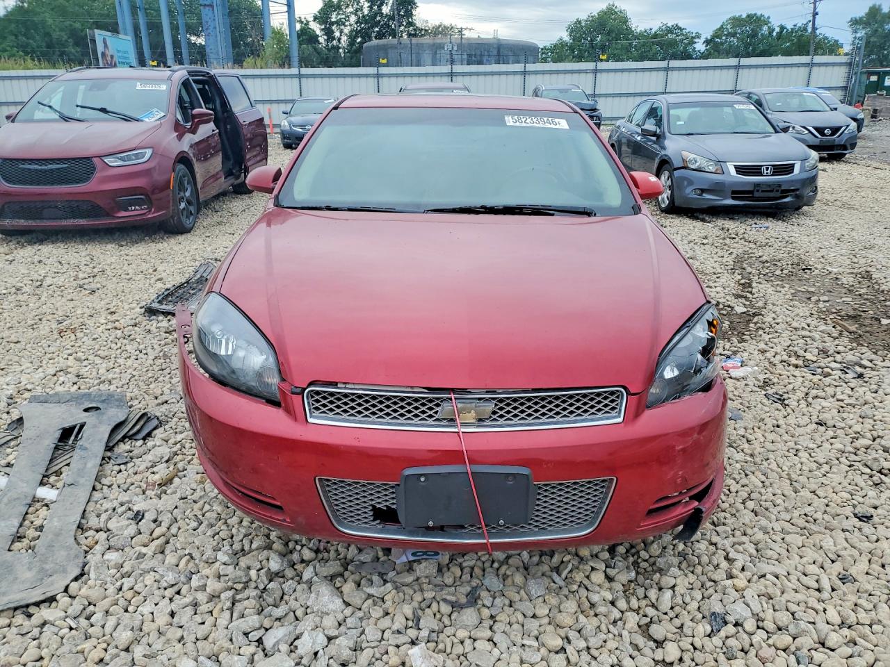 2014 Chevrolet Impala Limited Lt Red vin: 2G1WB5E34E1177305