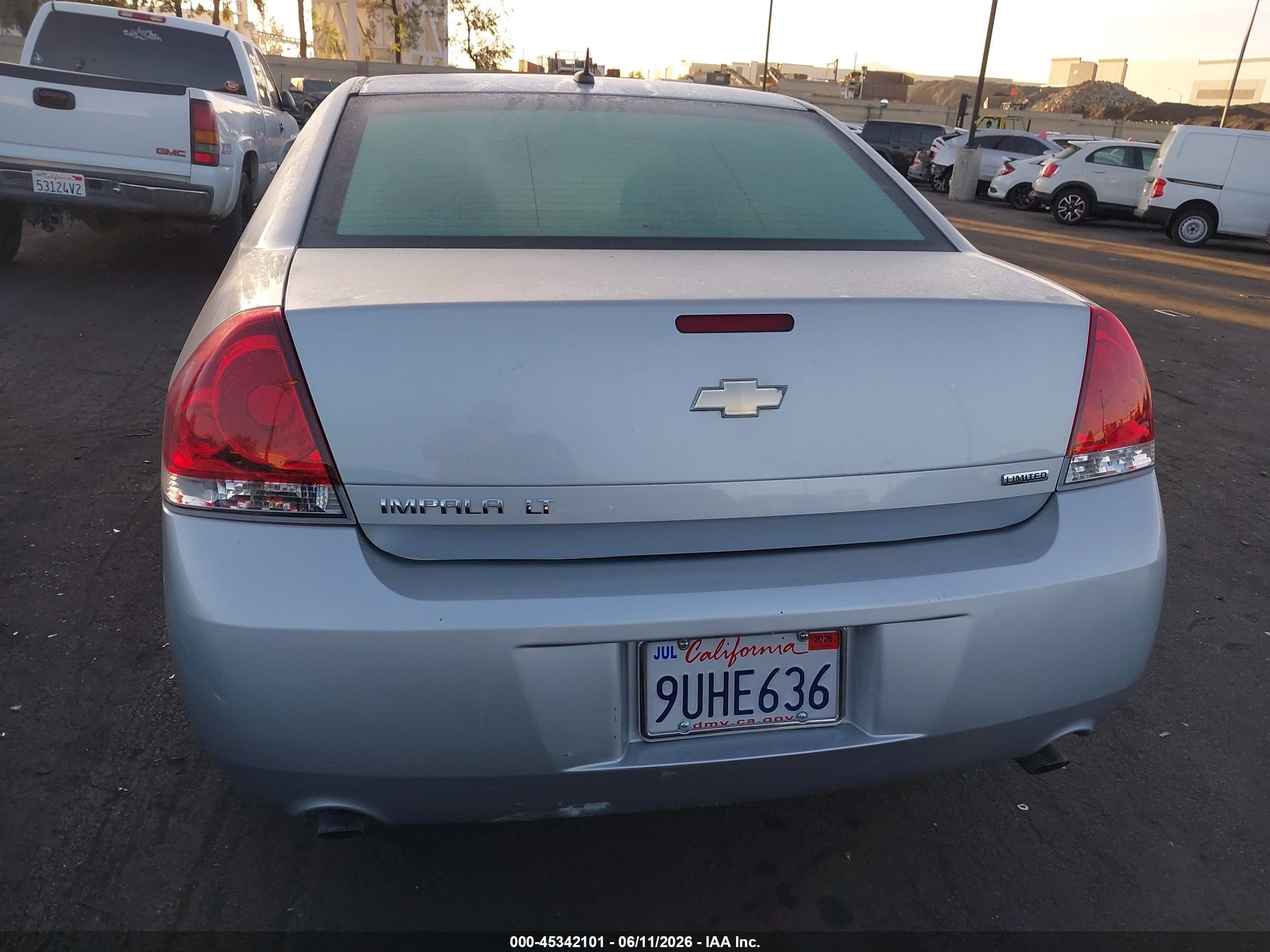 2014 Chevrolet Impala Limited Lt Silver vin: 2G1WB5E34E1184299