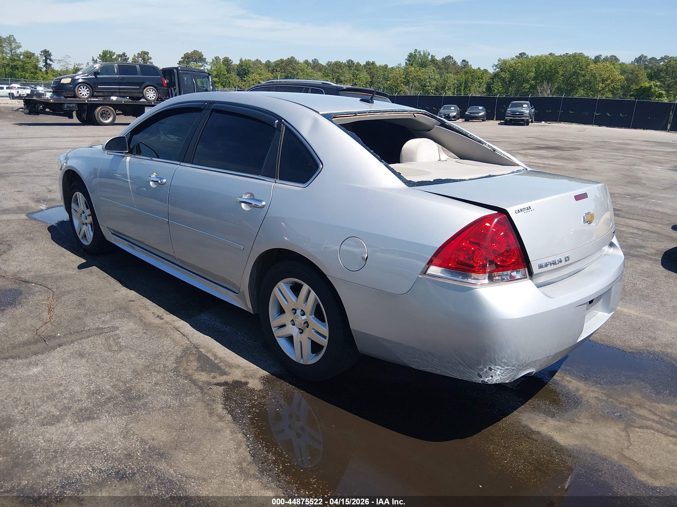 2015 Chevrolet Impala Limited Lt Silver vin: 2G1WB5E34F1133483