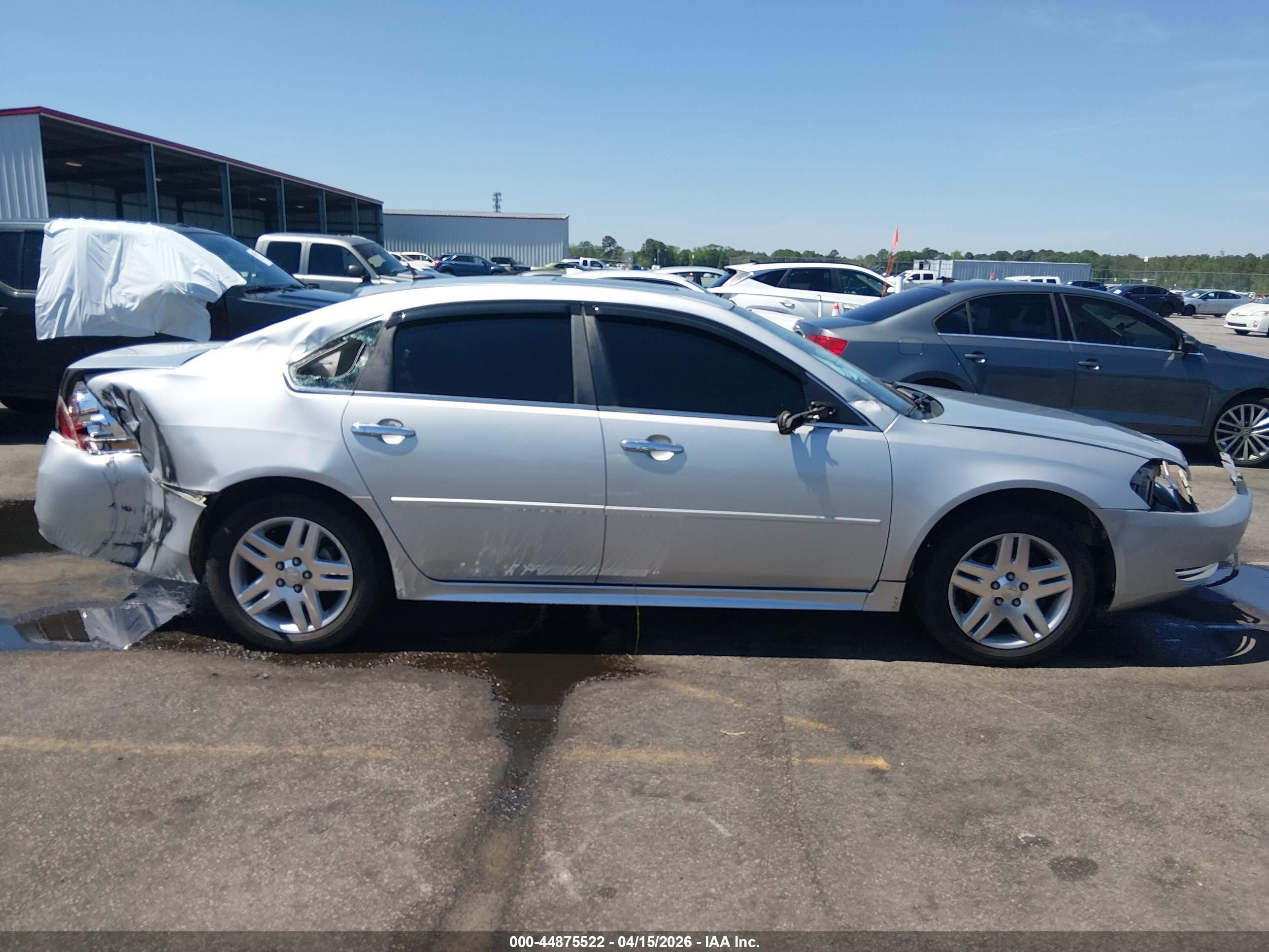 2015 Chevrolet Impala Limited Lt Silver vin: 2G1WB5E34F1133483