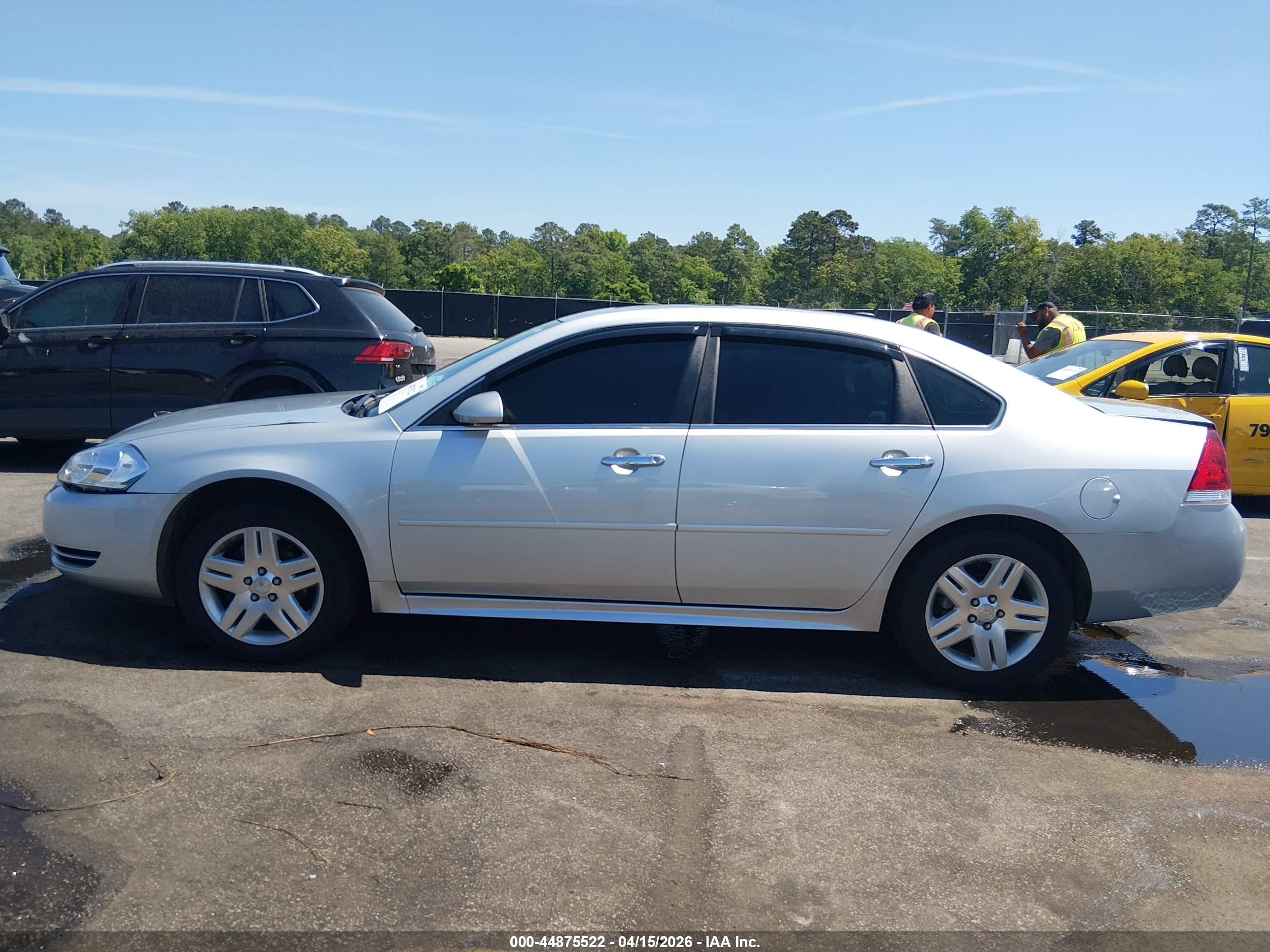 2015 Chevrolet Impala Limited Lt Silver vin: 2G1WB5E34F1133483