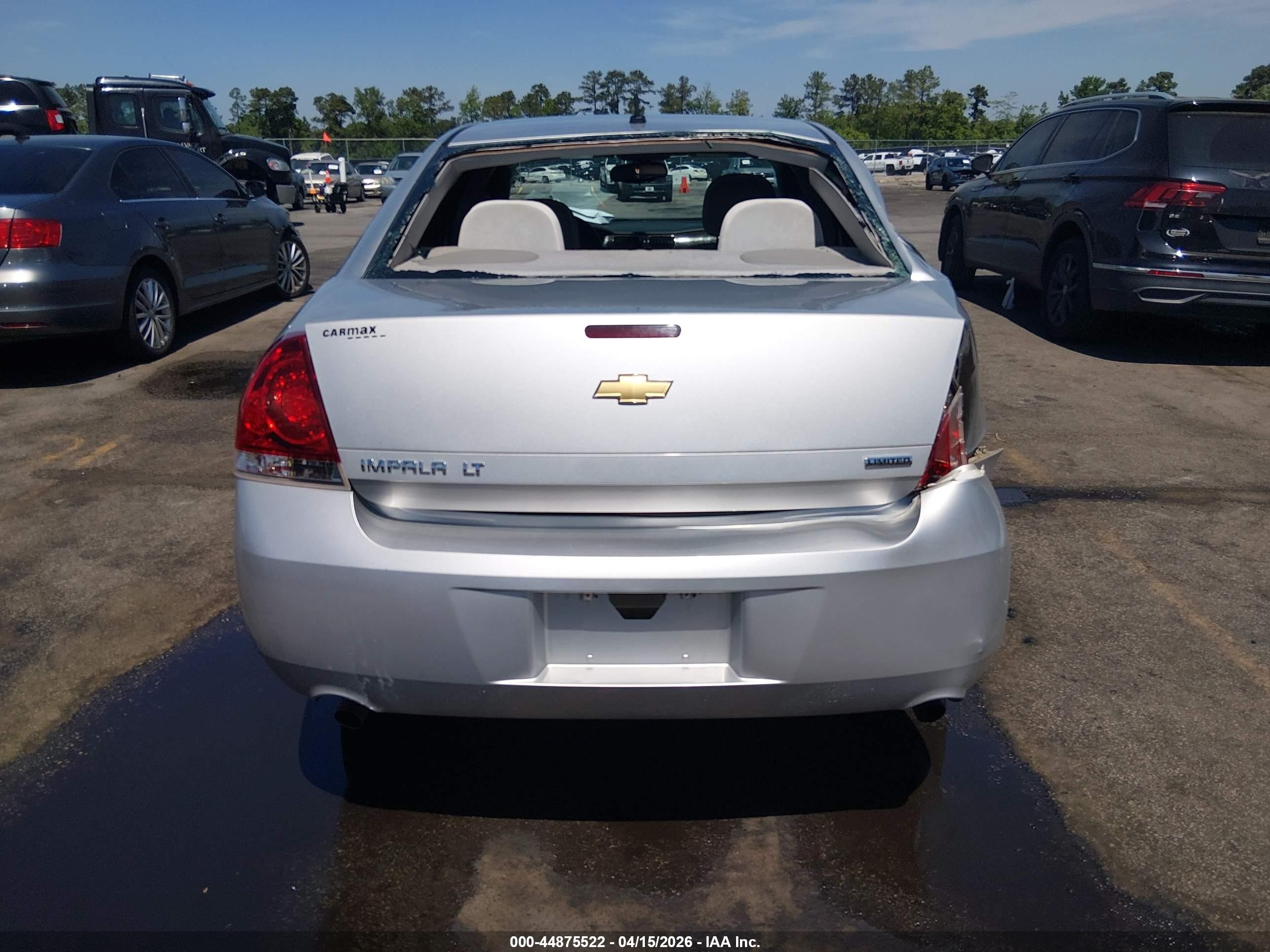 2015 Chevrolet Impala Limited Lt Silver vin: 2G1WB5E34F1133483