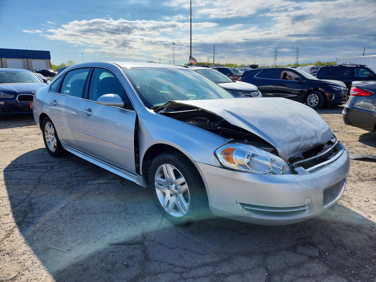 2016 Chevrolet Impala Limited Lt Silver vin: 2G1WB5E34G1180000
