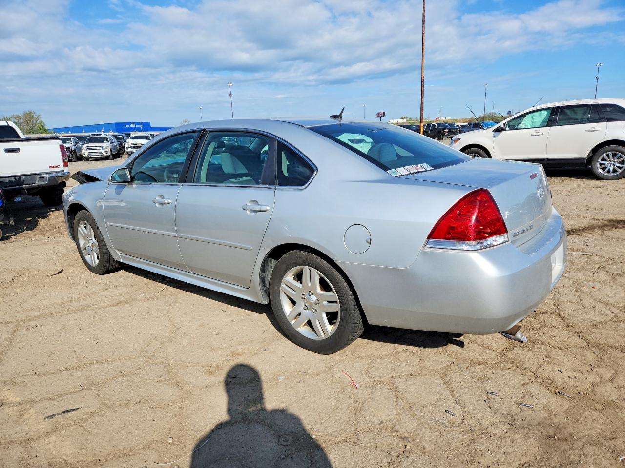 2016 Chevrolet Impala Limited Lt Silver vin: 2G1WB5E34G1180000