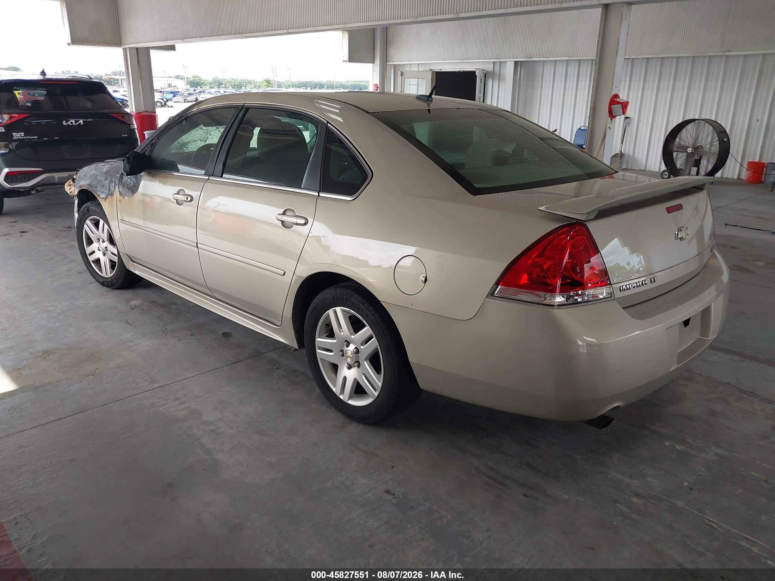 2012 Chevrolet Impala Lt Бежевый vin: 2G1WB5E35C1106126
