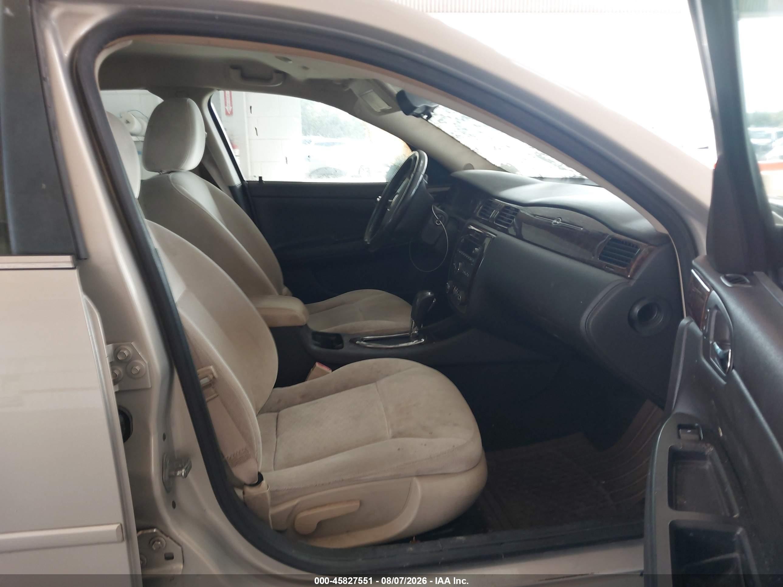 2012 Chevrolet Impala Lt Бежевый vin: 2G1WB5E35C1106126
