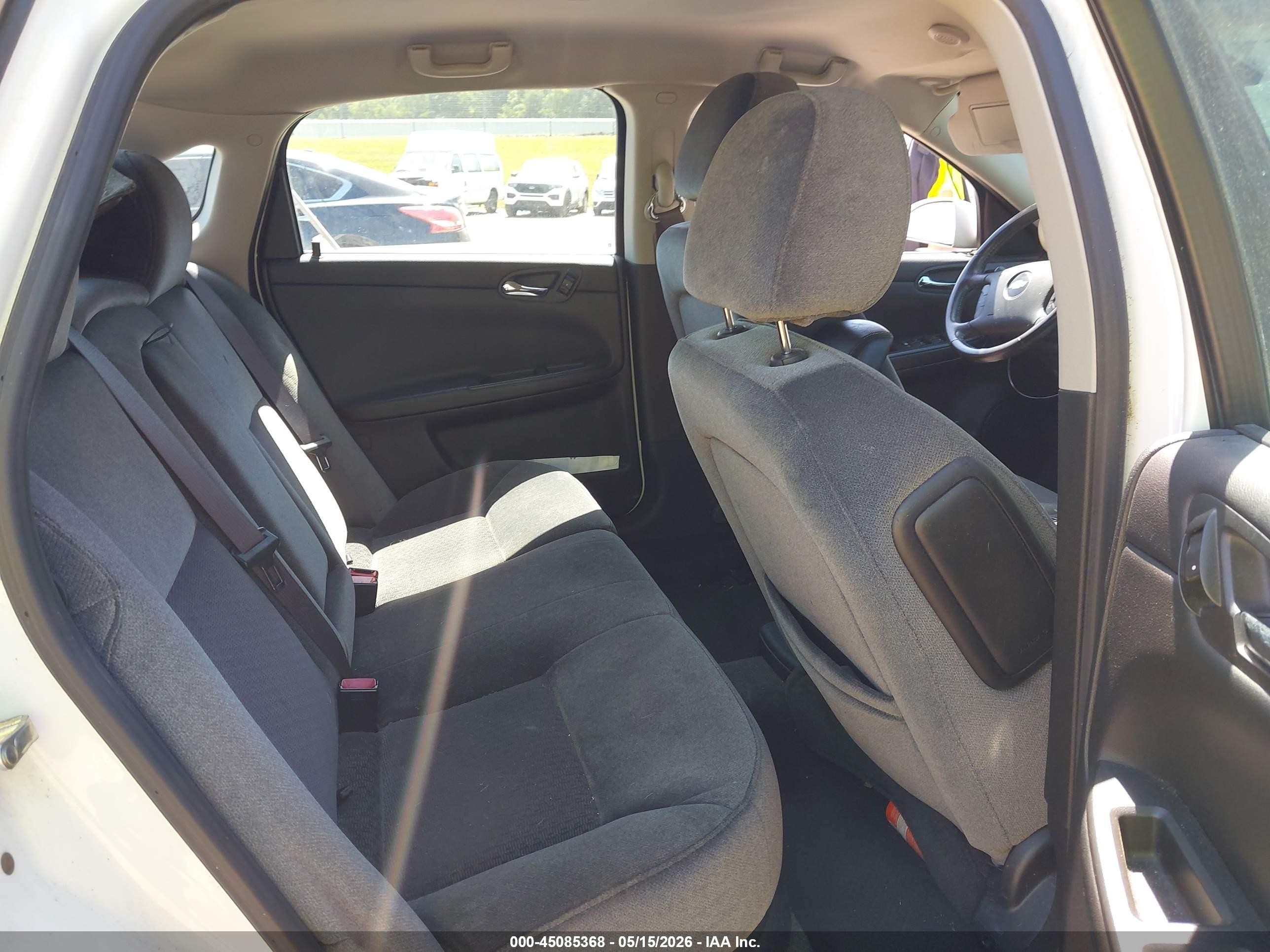 2012 Chevrolet Impala Lt White vin: 2G1WB5E35C1115974