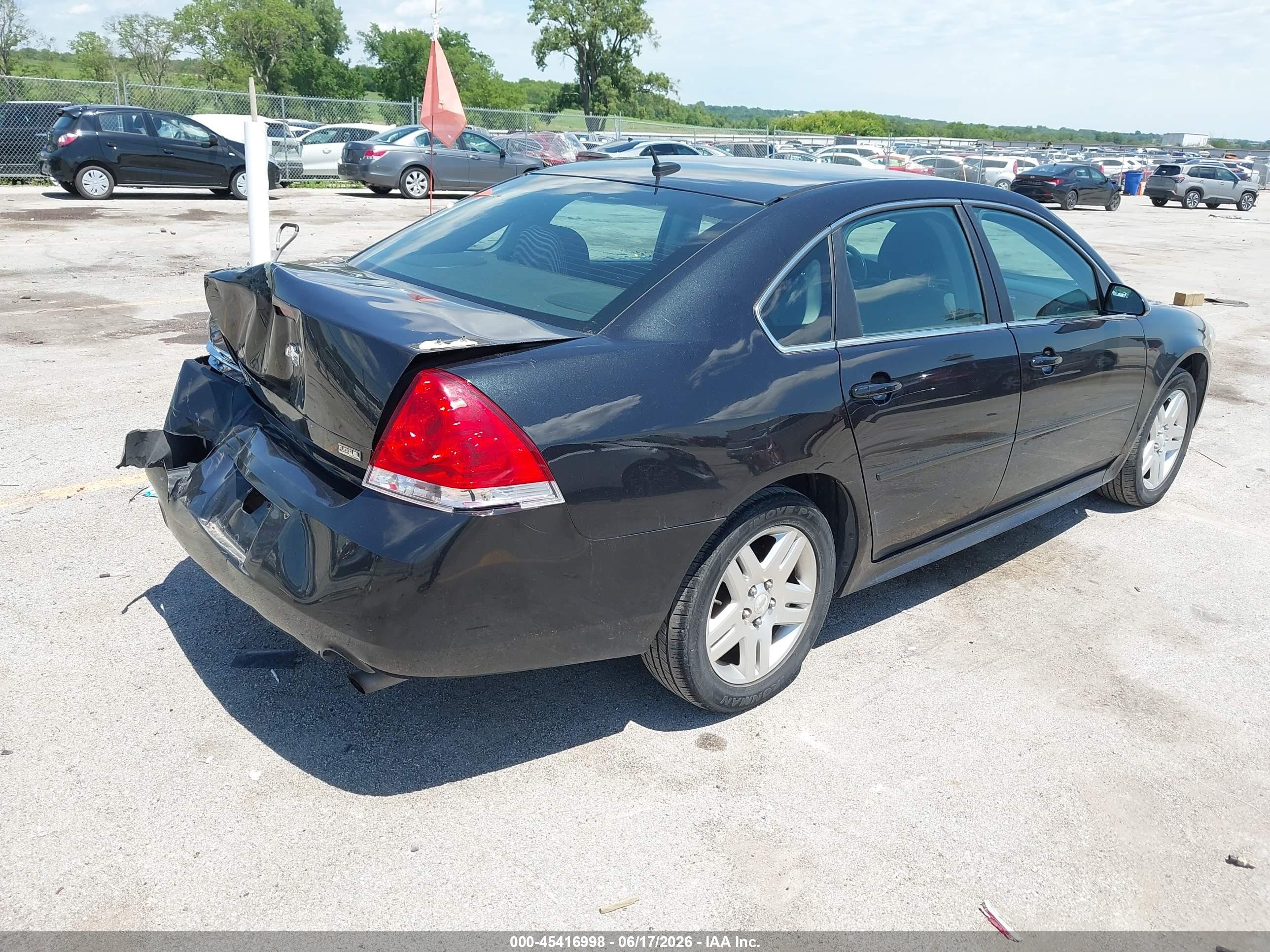 2012 Chevrolet Impala Lt Черный vin: 2G1WB5E35C1138526