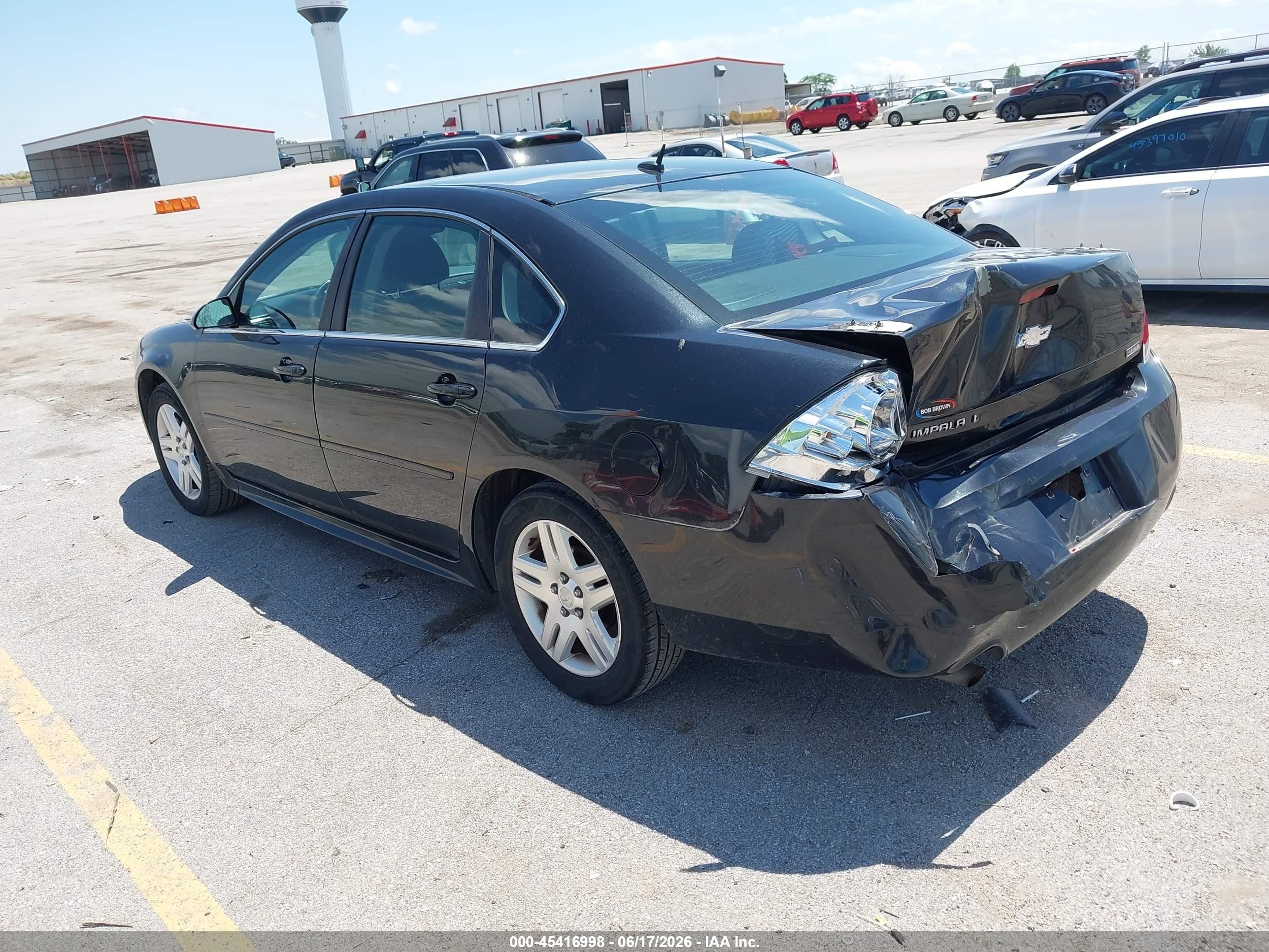 2012 Chevrolet Impala Lt Черный vin: 2G1WB5E35C1138526