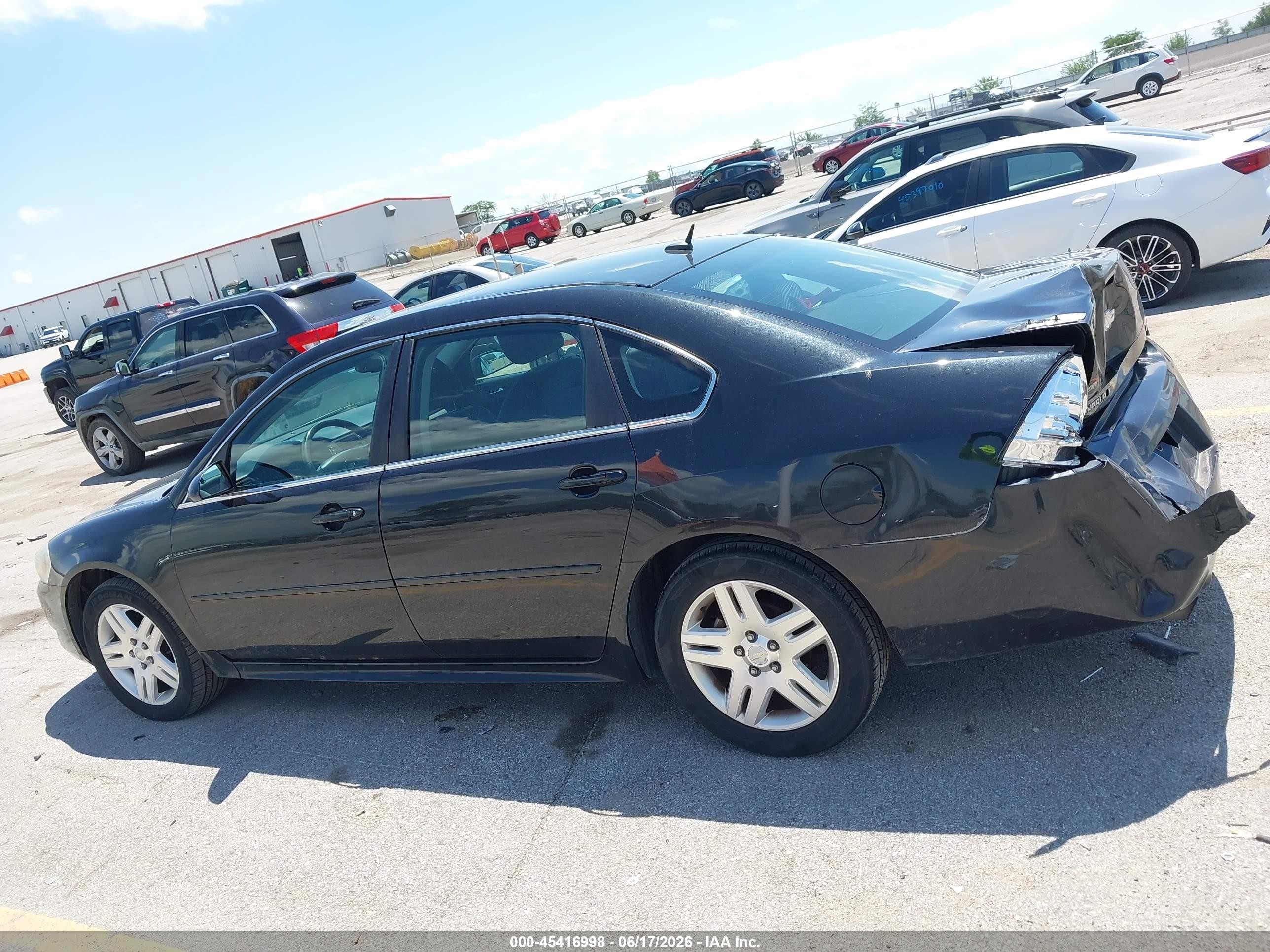 2012 Chevrolet Impala Lt Черный vin: 2G1WB5E35C1138526