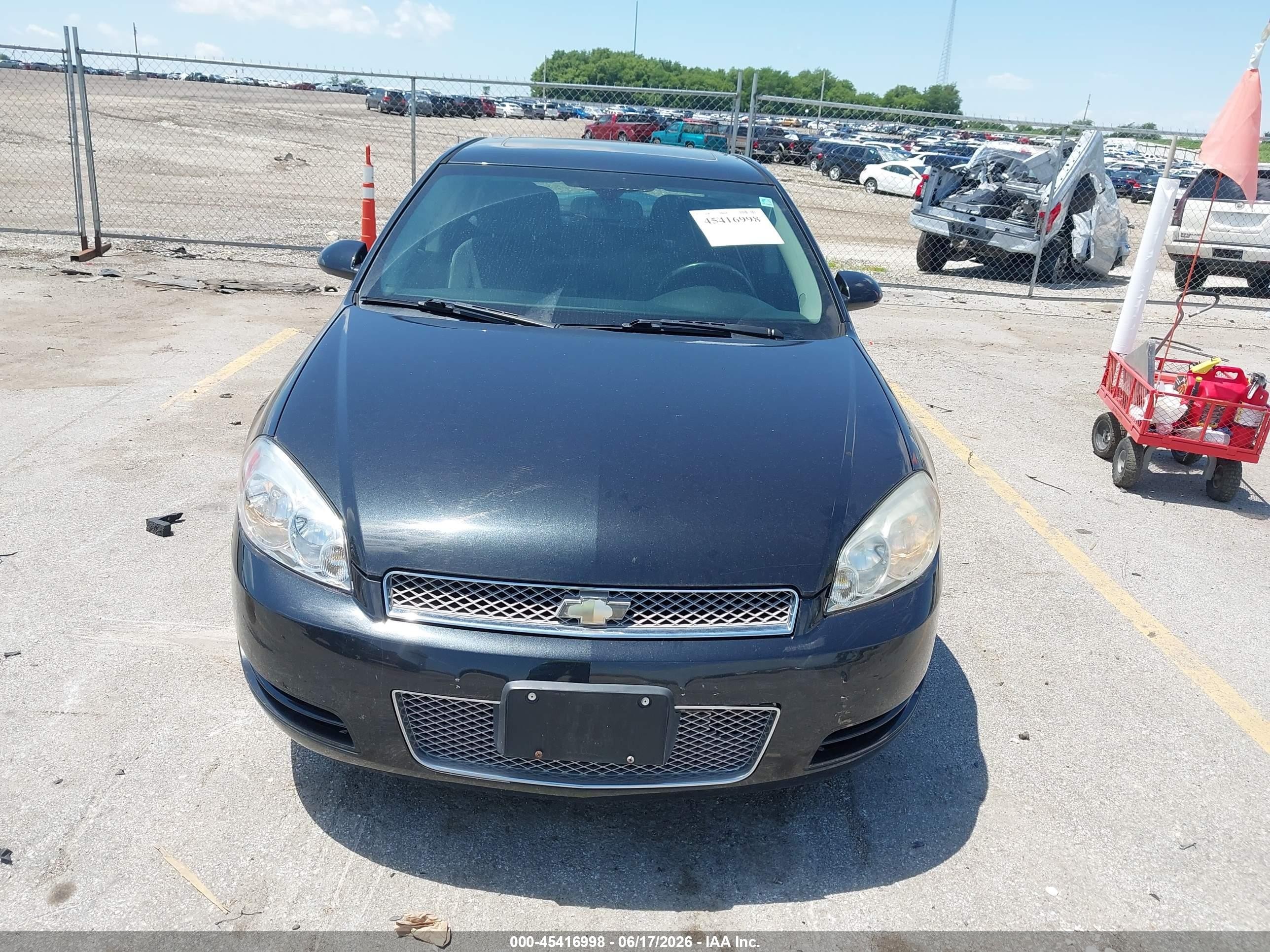 2012 Chevrolet Impala Lt Черный vin: 2G1WB5E35C1138526