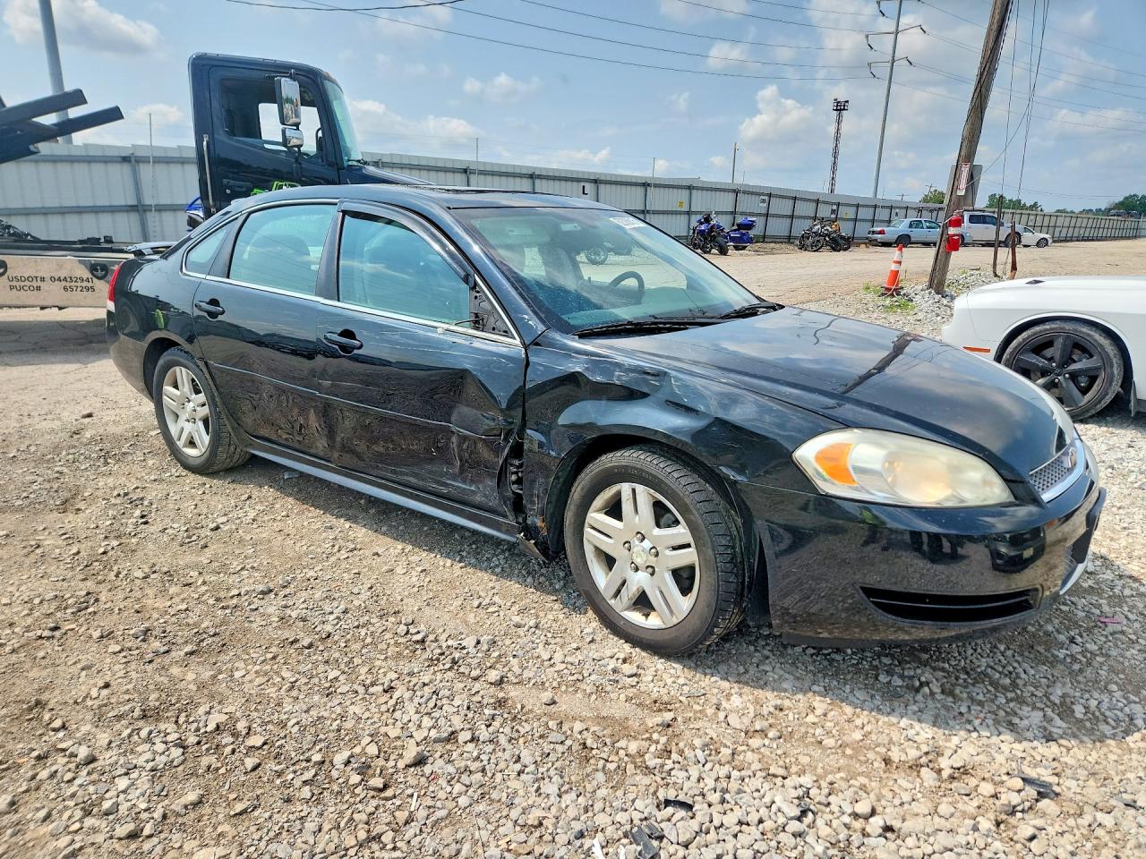 2012 Chevrolet Impala Lt Black vin: 2G1WB5E35C1148392