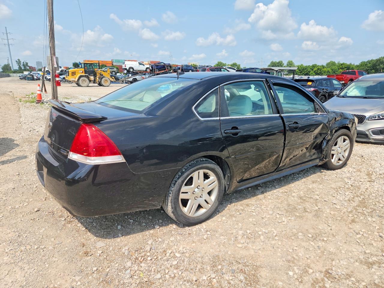 2012 Chevrolet Impala Lt Black vin: 2G1WB5E35C1148392