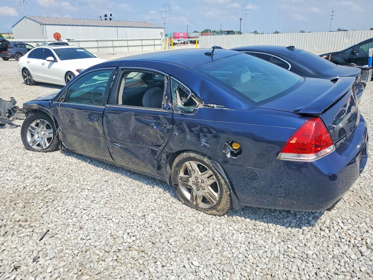 2012 Chevrolet Impala Lt Blue vin: 2G1WB5E35C1172790