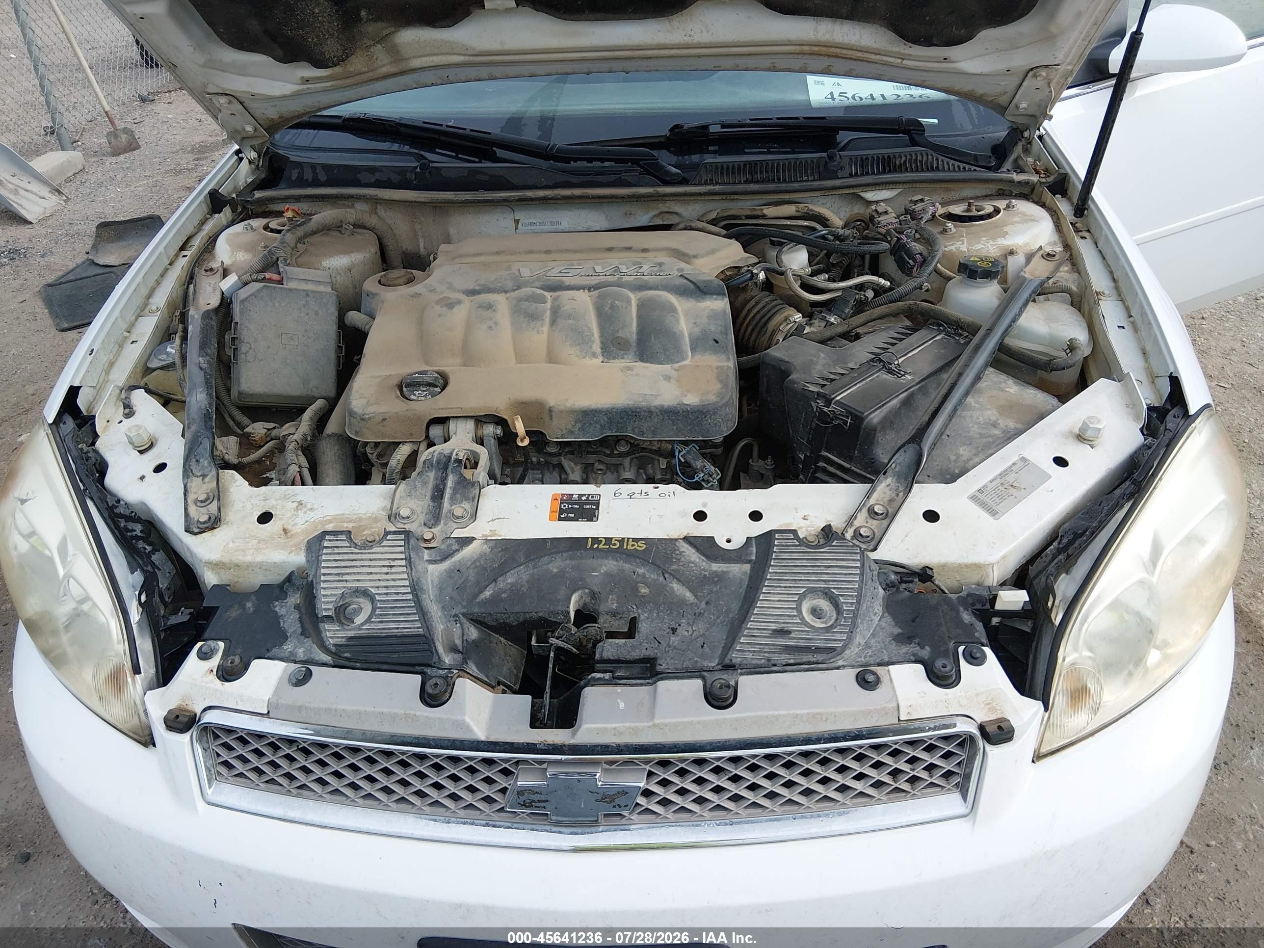 2013 Chevrolet Impala Lt Белый vin: 2G1WB5E35D1170877