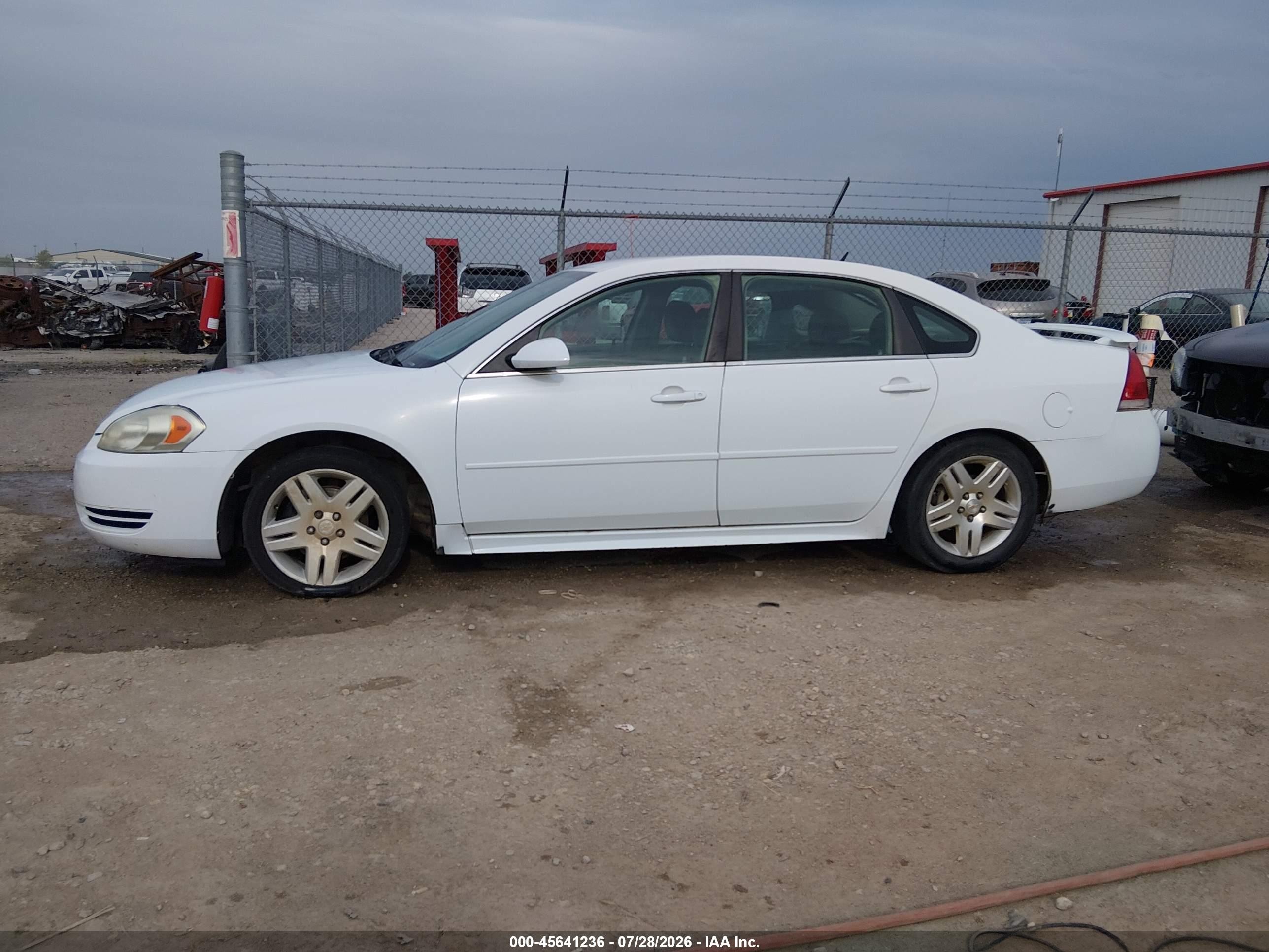 2013 Chevrolet Impala Lt Белый vin: 2G1WB5E35D1170877