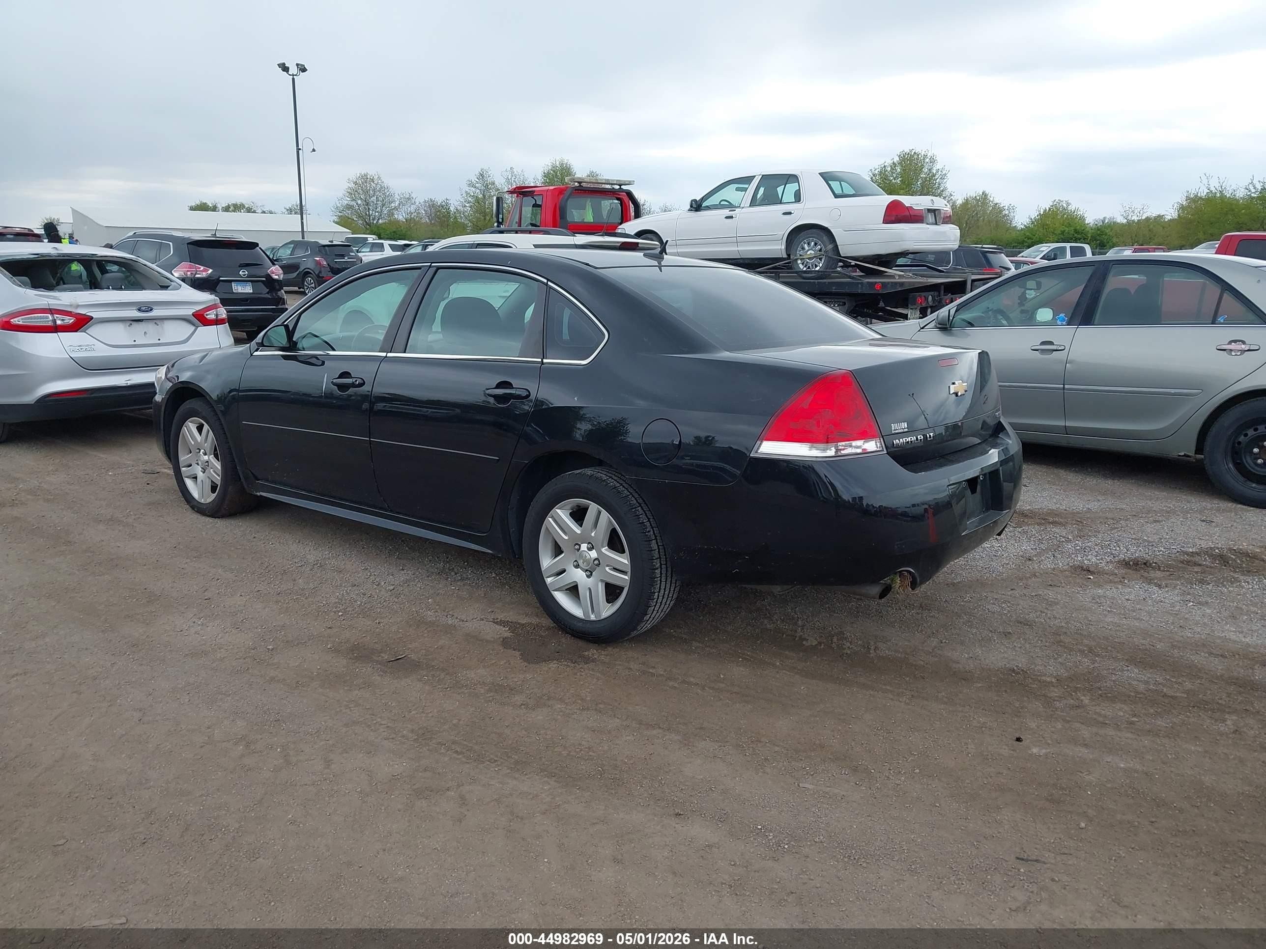 2014 Chevrolet Impala Limited Lt Black vin: 2G1WB5E35E1108882
