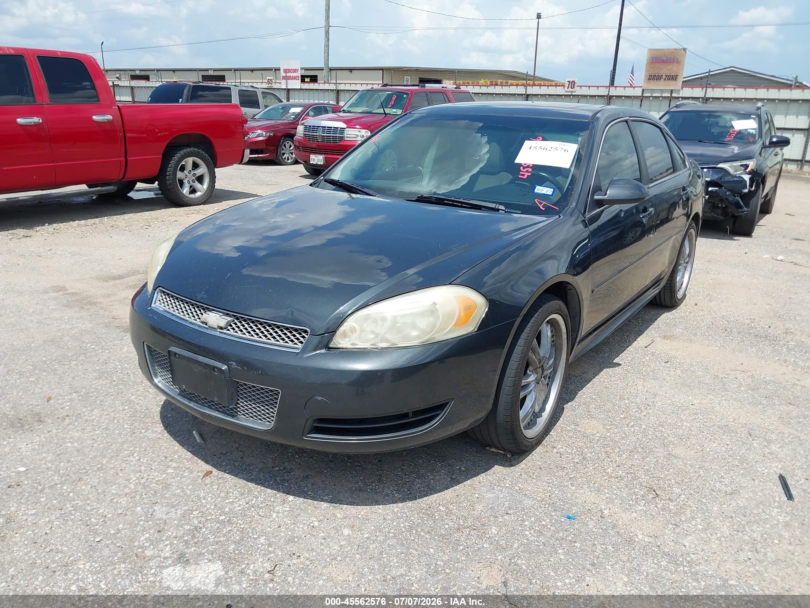 2014 Chevrolet Impala Limited Lt Black vin: 2G1WB5E35E1120949