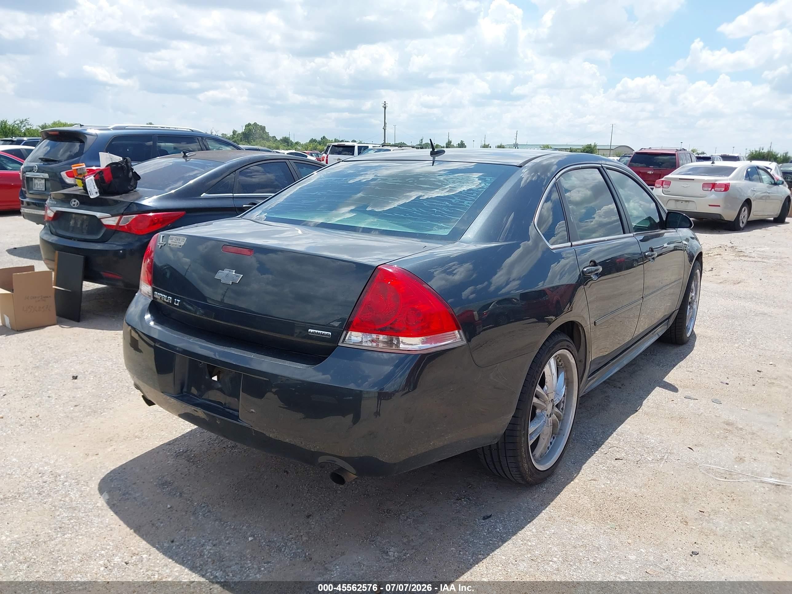 2014 Chevrolet Impala Limited Lt Black vin: 2G1WB5E35E1120949