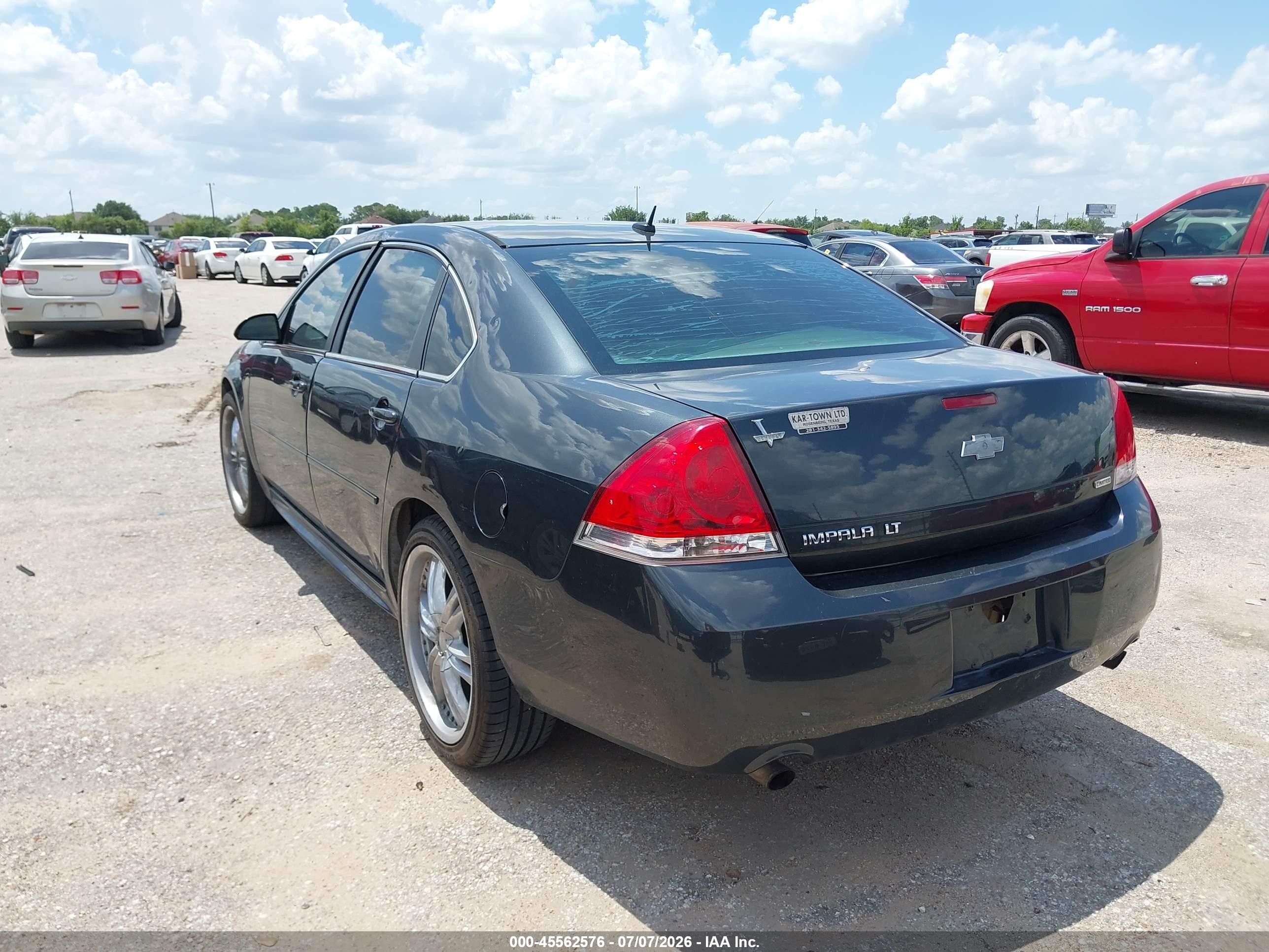 2014 Chevrolet Impala Limited Lt Black vin: 2G1WB5E35E1120949
