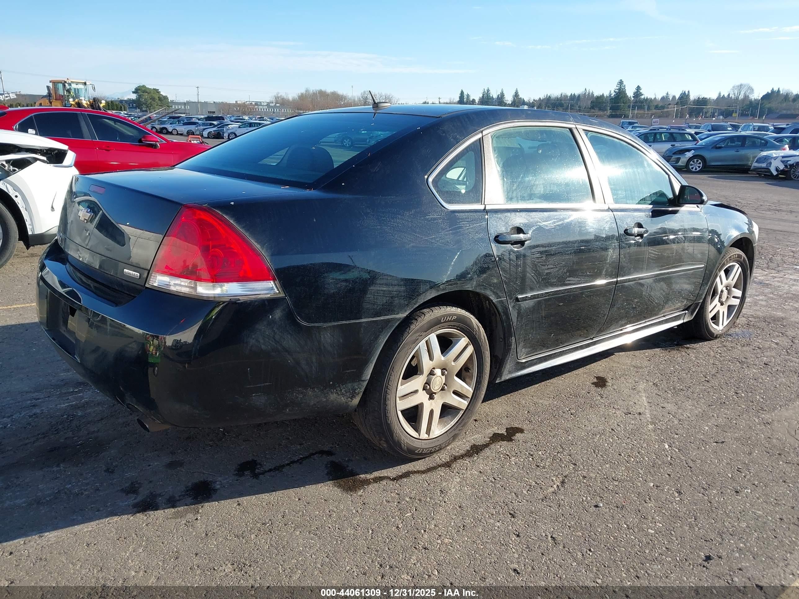 2014 Chevrolet Impala Limited Lt Black vin: 2G1WB5E35E1138318