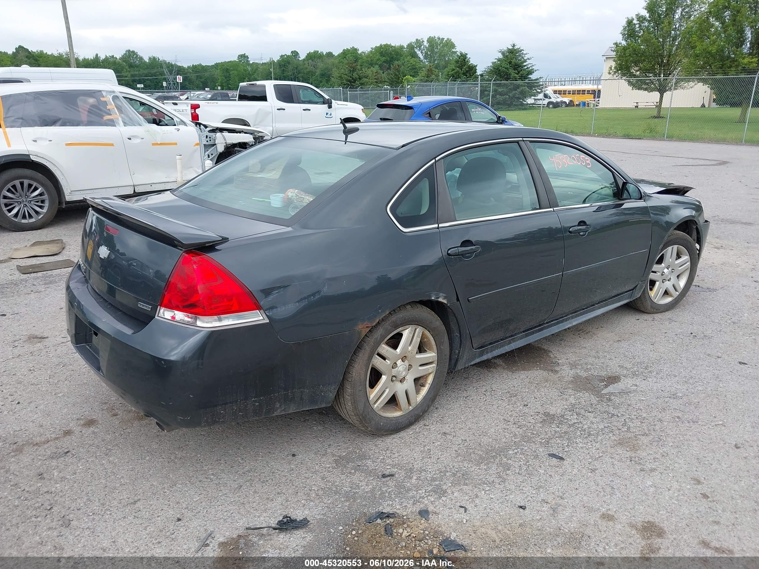 2014 Chevrolet Impala Limited Lt Gray vin: 2G1WB5E35E1147892