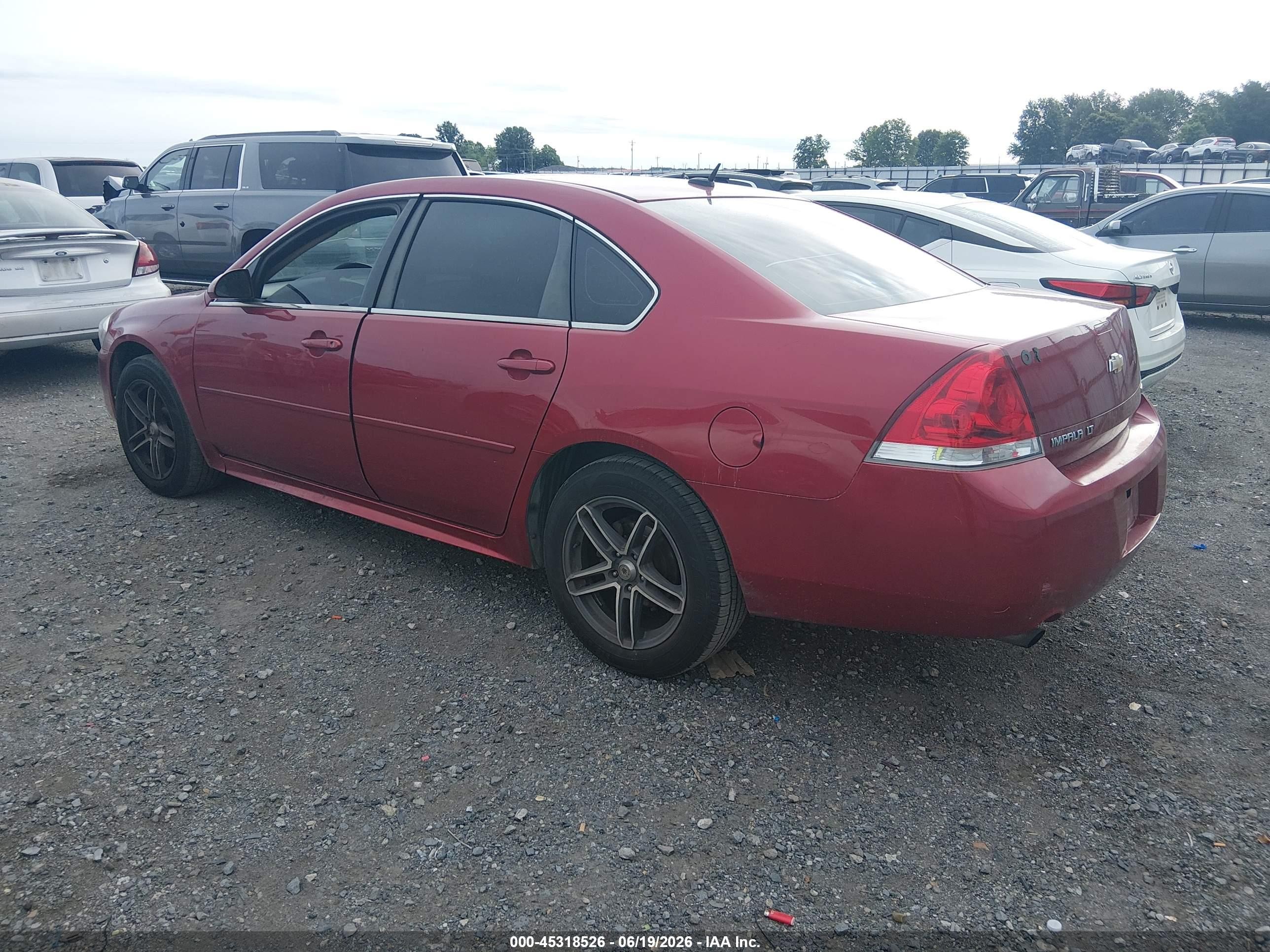 2014 Chevrolet Impala Limited Lt Красный vin: 2G1WB5E35E1167317
