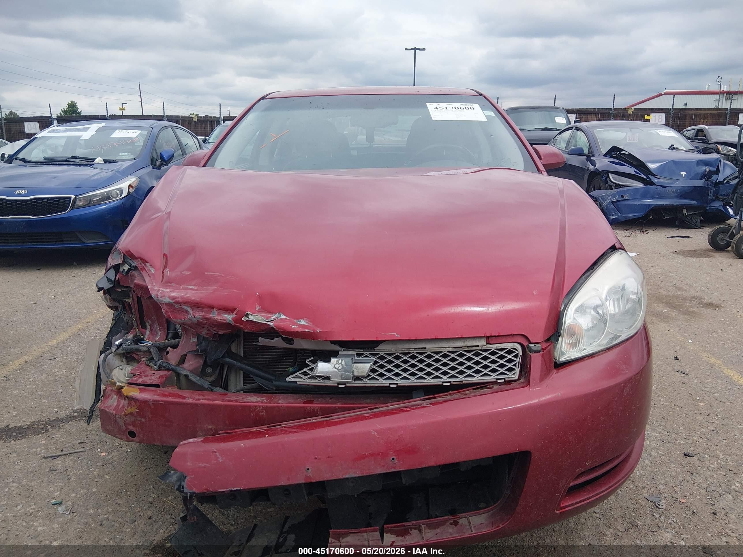 2014 Chevrolet Impala Limited Lt Red vin: 2G1WB5E35E1173246