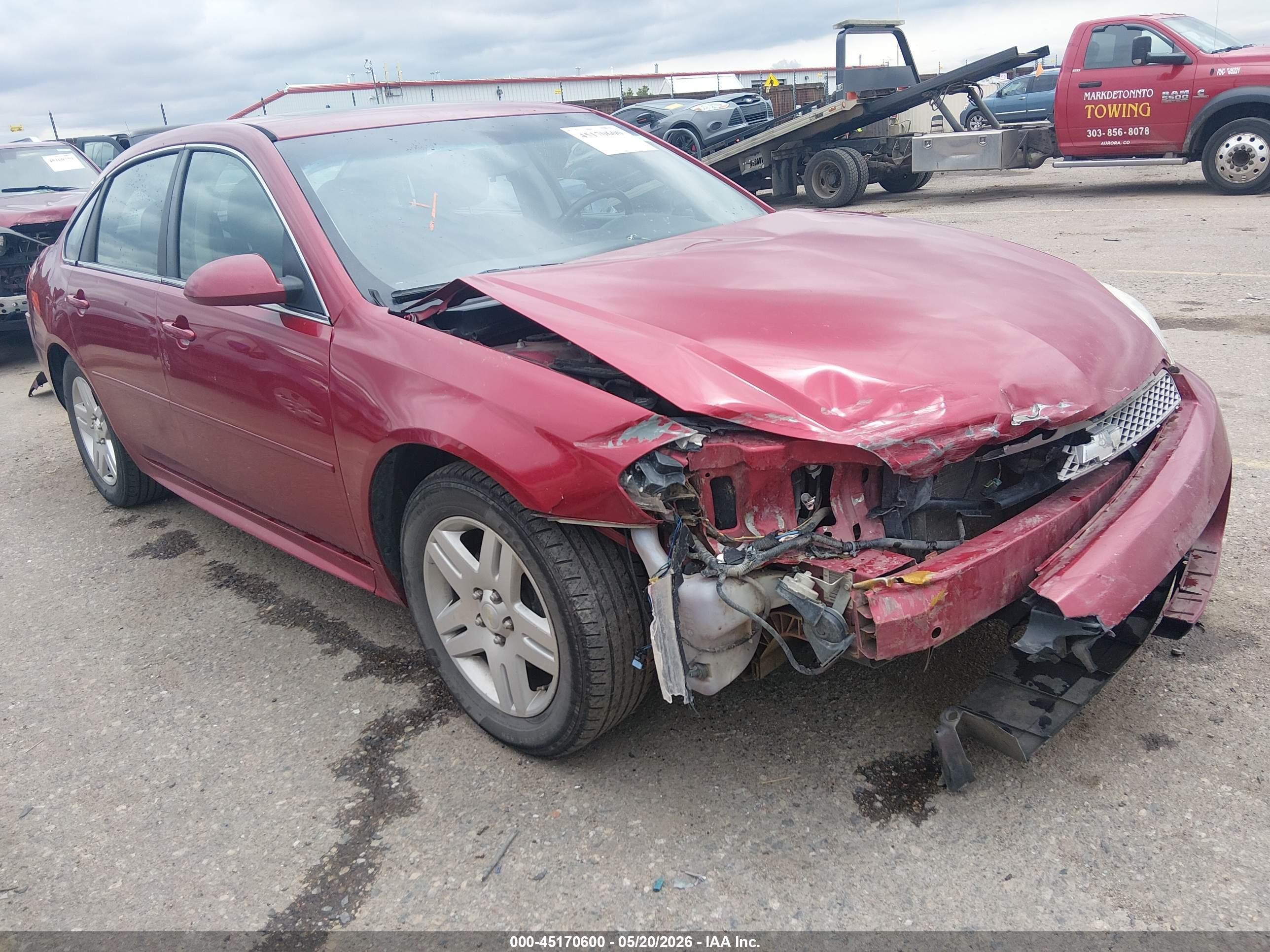 2014 Chevrolet Impala Limited Lt Red vin: 2G1WB5E35E1173246