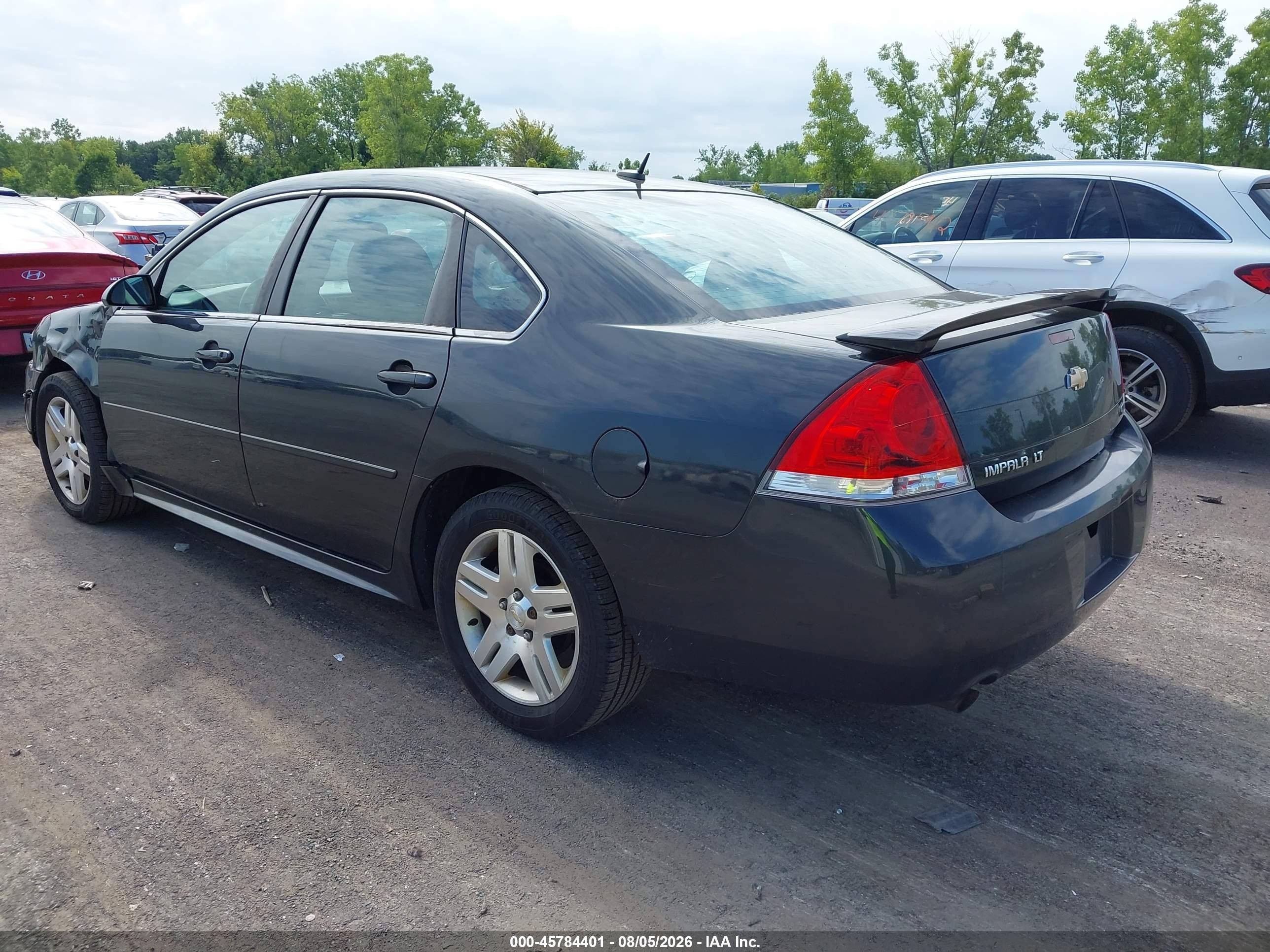 2014 Chevrolet Impala Limited Lt Gray vin: 2G1WB5E35E1189608