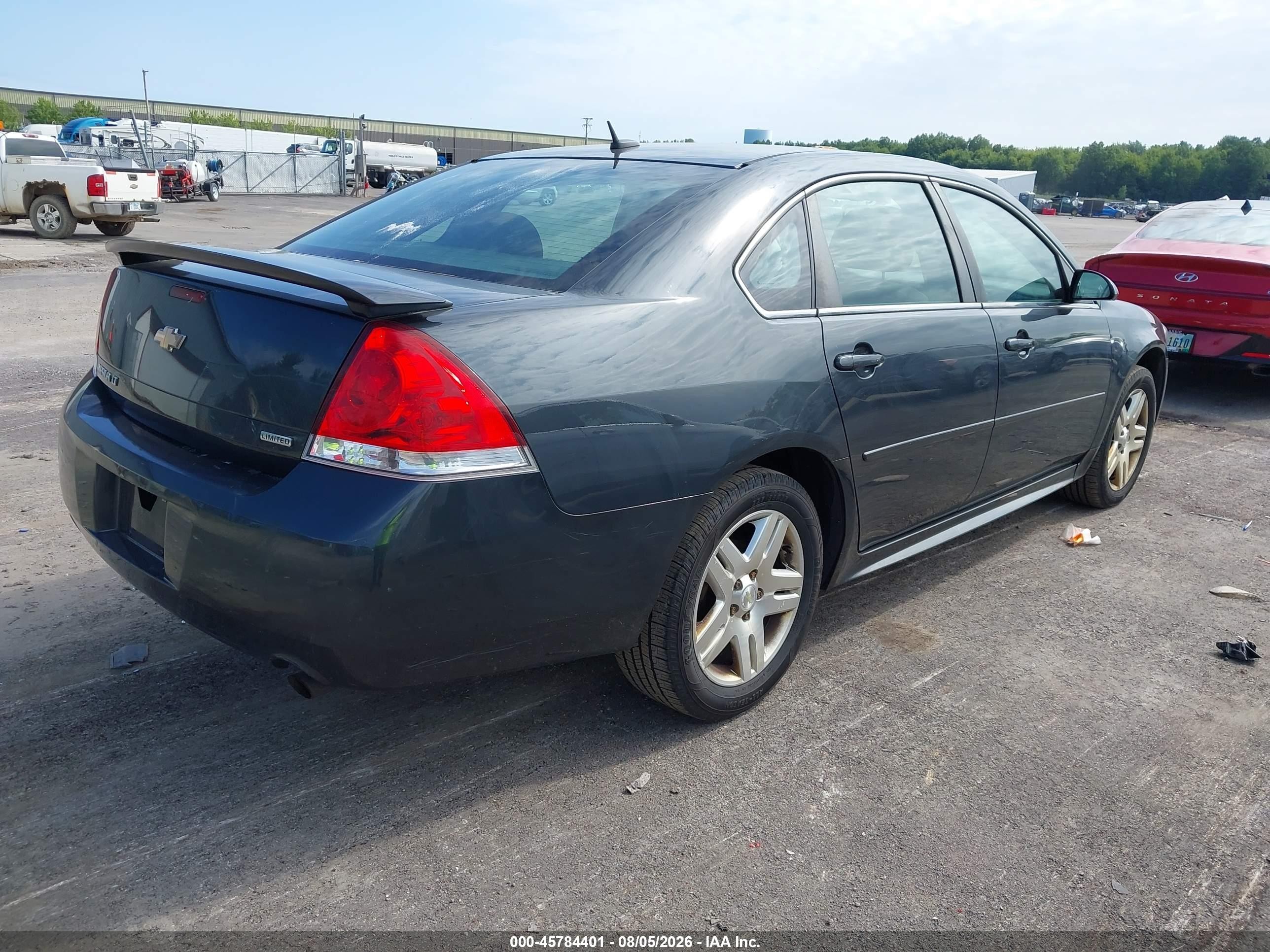 2014 Chevrolet Impala Limited Lt Gray vin: 2G1WB5E35E1189608