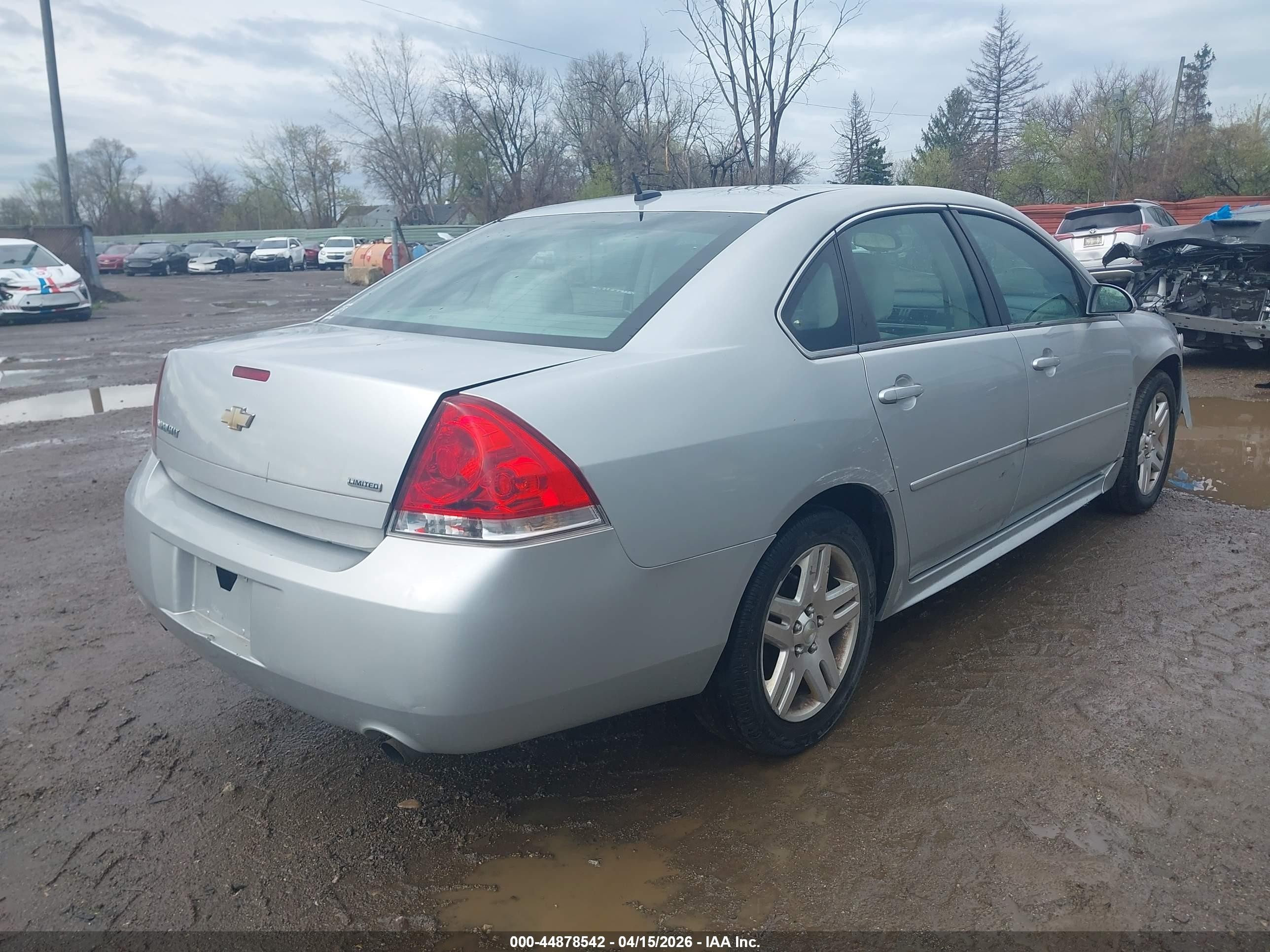 2015 Chevrolet Impala Limited Lt Silver vin: 2G1WB5E35F1152334