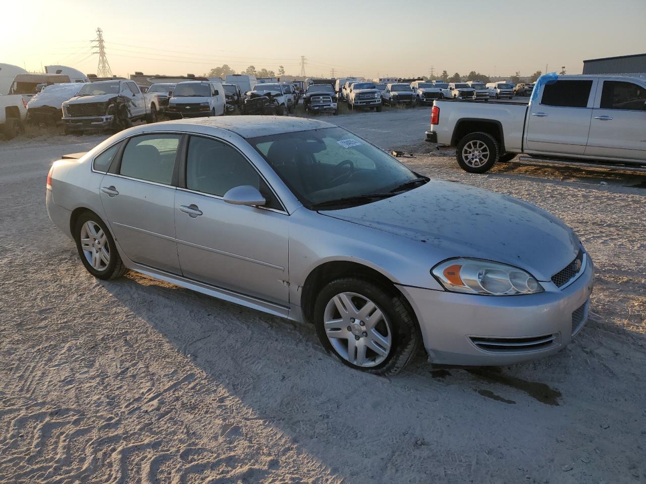 2016 Chevrolet Impala Limited Lt Silver vin: 2G1WB5E35G1137222